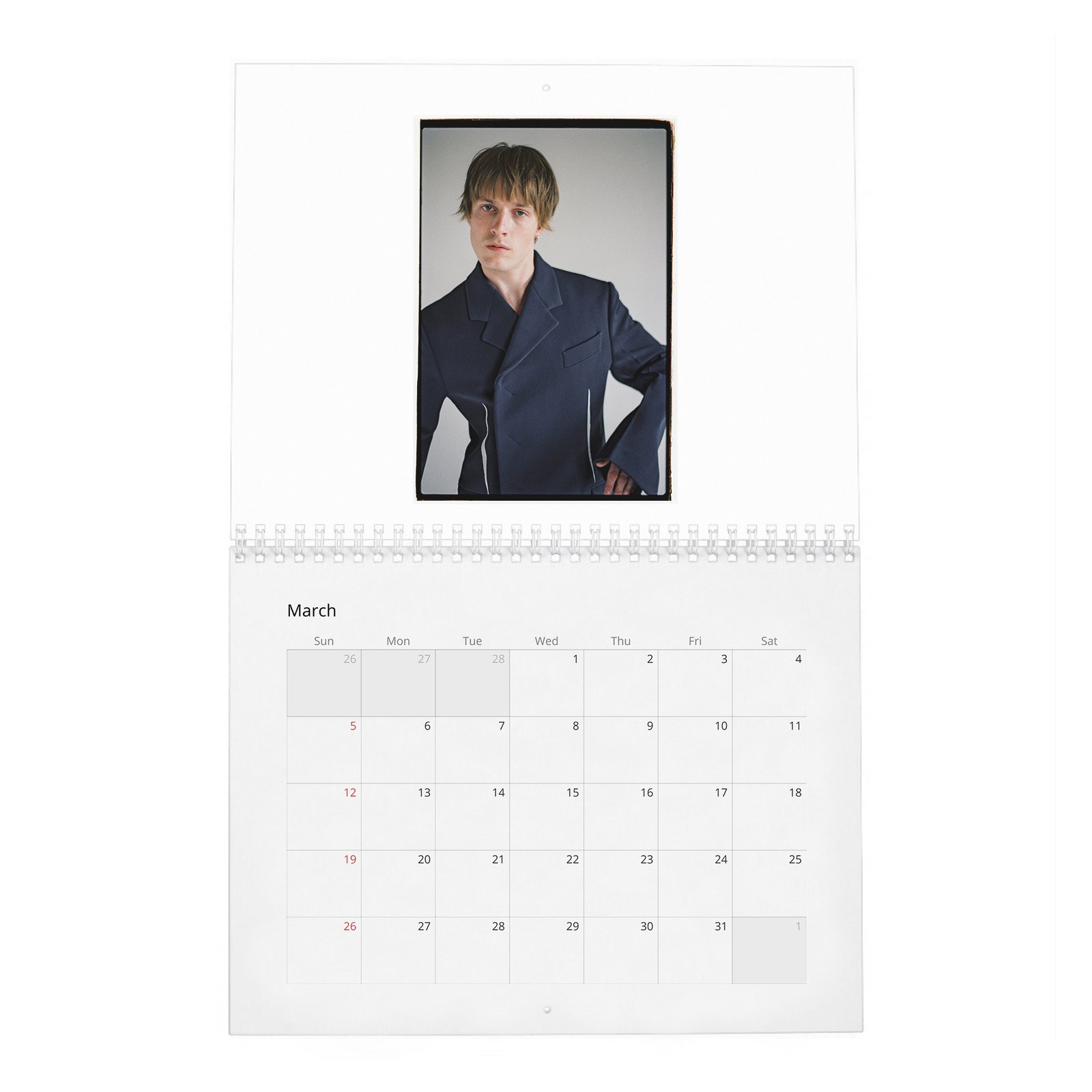 03 Louis Hofmann - In Conversation 2027 Wall Calendar