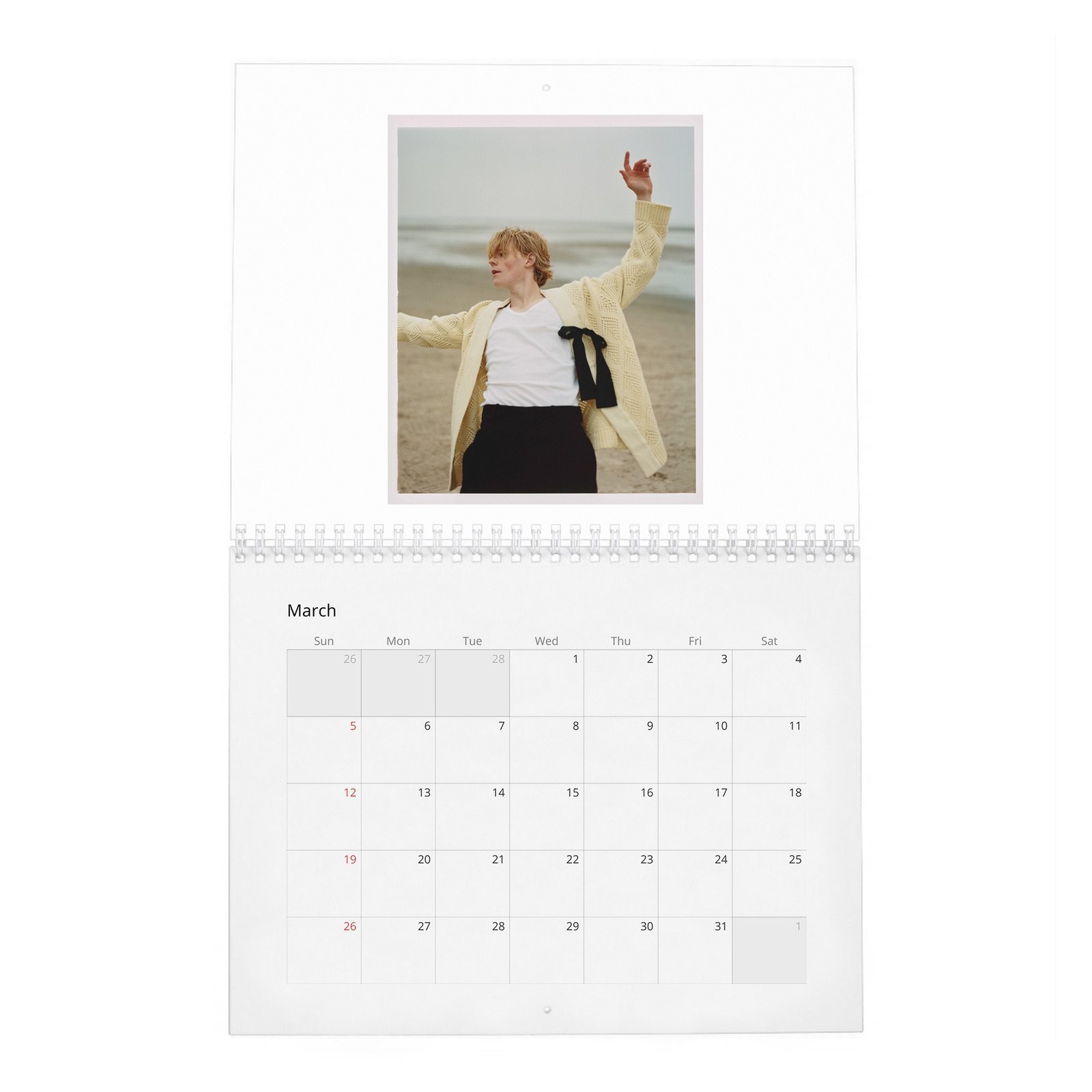 03 Lucas Lynggaard Tonnesen - Setting Sail 2027 Wall Calendar