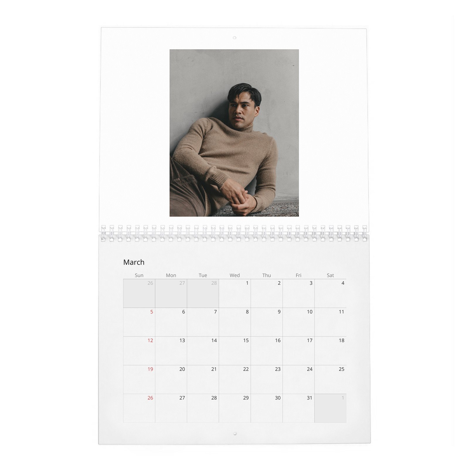 03 Martin Sensmeier - The Magnificent 2027 Wall Calendar
