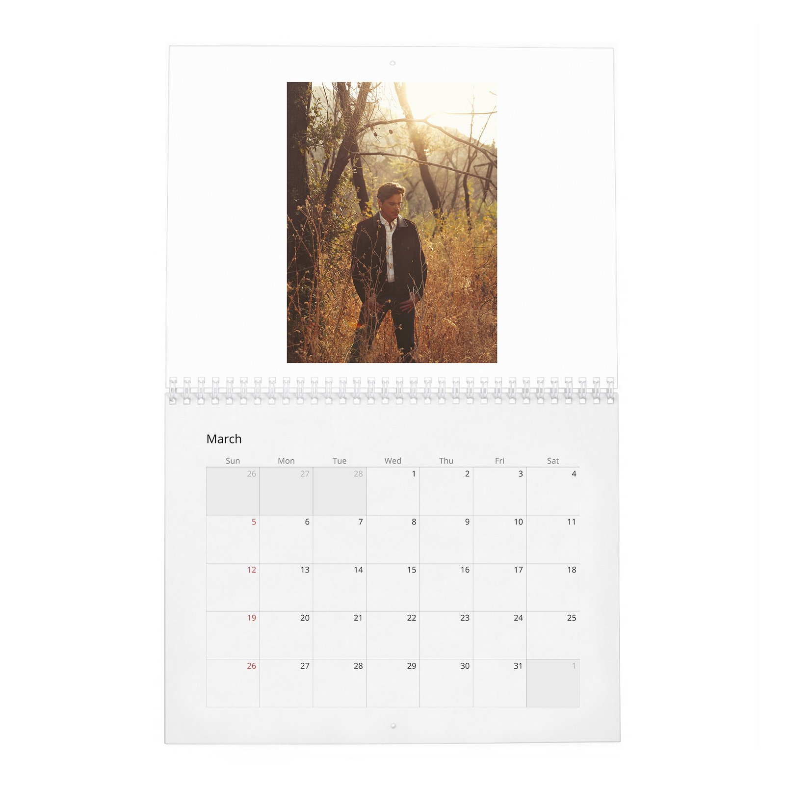 Matt Bomer - Let's Hear It For The Boys 2027 Wall Calendar