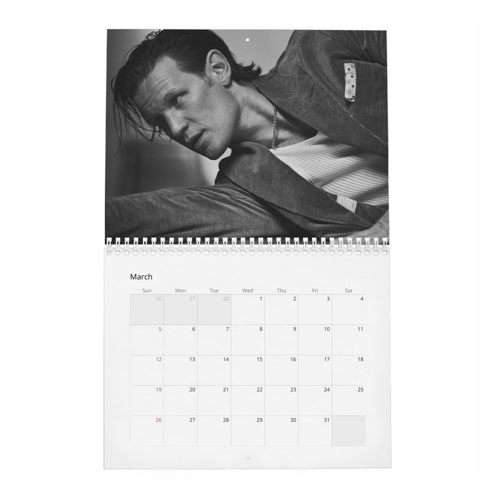 Matt Smith - Mr Smith Goes To Westeros 2027 Wall Calendar