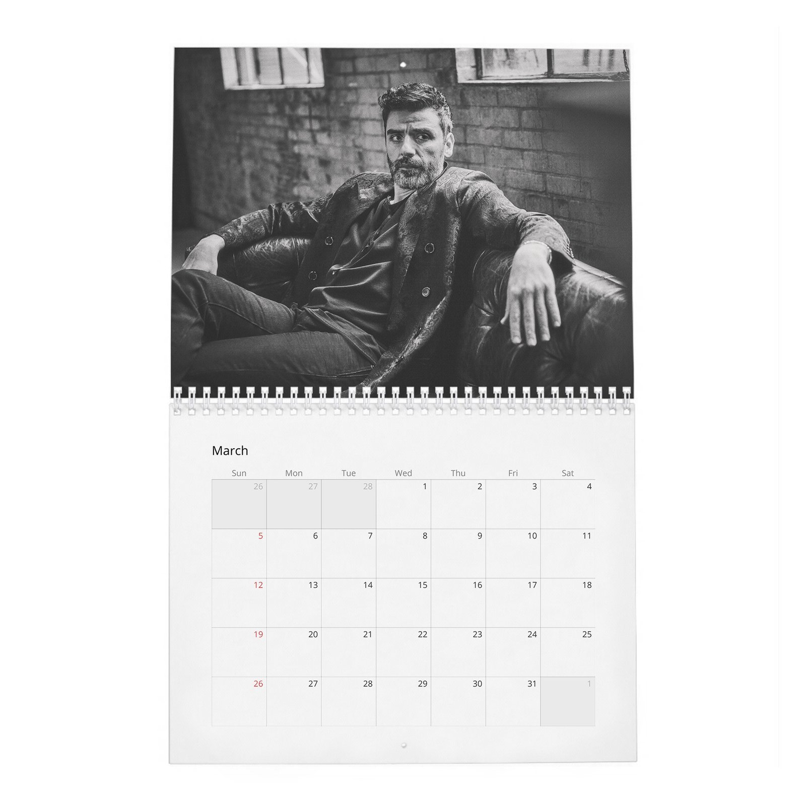 03 Oscar Isaac - The Dream Of 2027 Wall Calendar