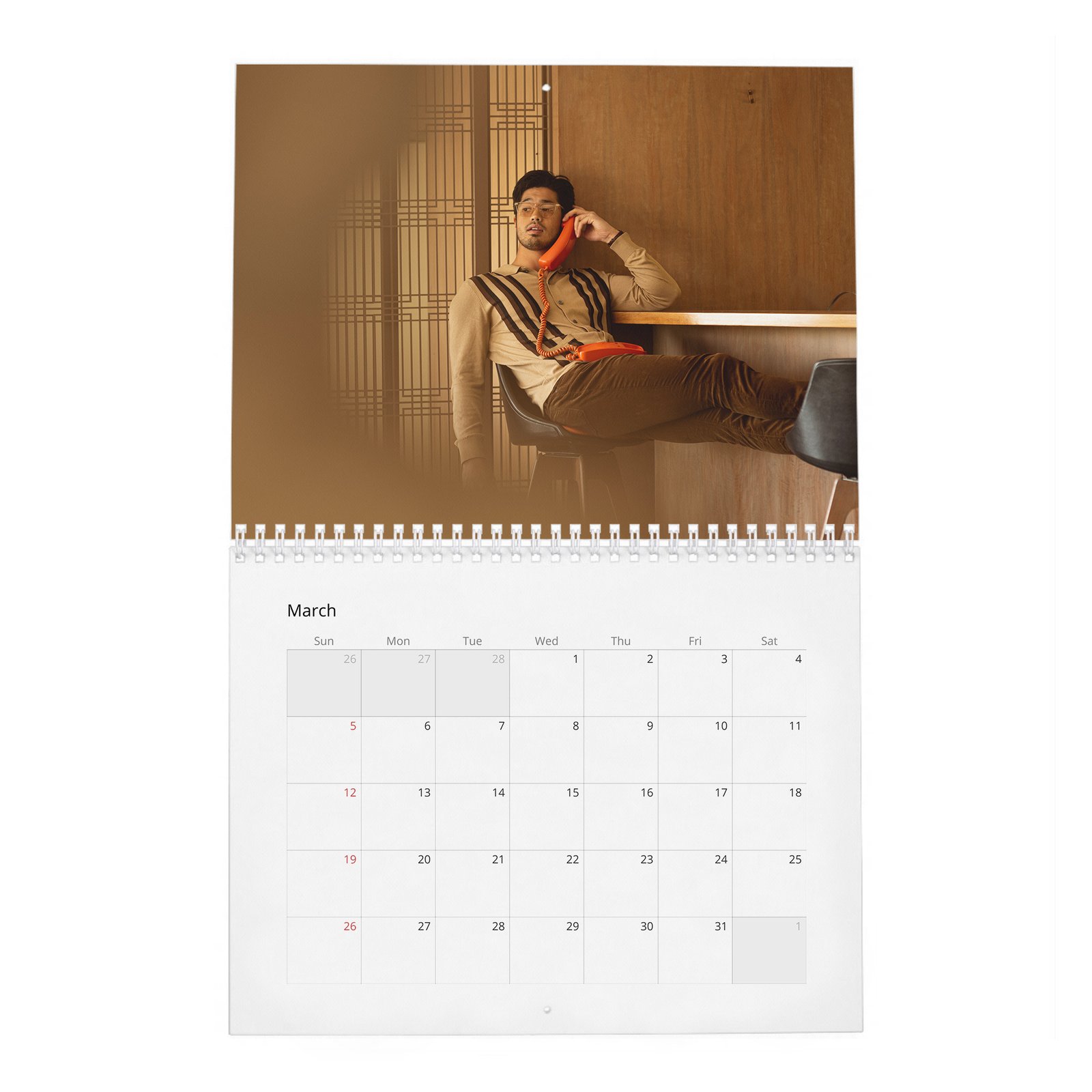 03 Ross Butler - Breaking Stereotypes 2027 Wall Calendar