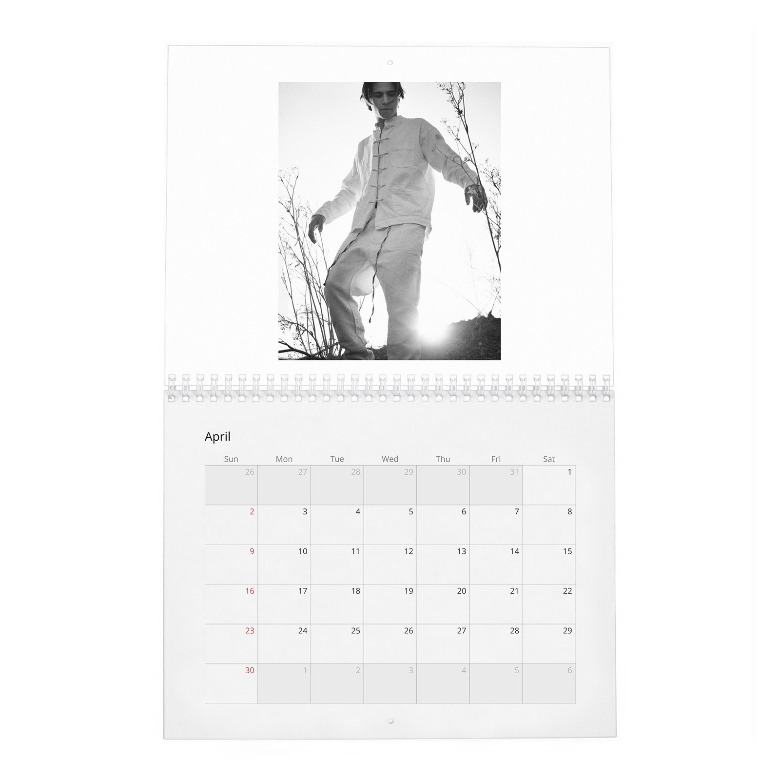 04 Tanner Buchanan - Go No Sen 2027 Wall Calendar