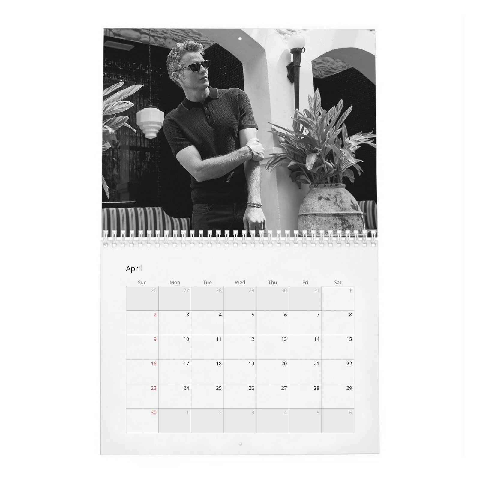 Timothy Olyphant - Rogue 2027 Wall Calendar