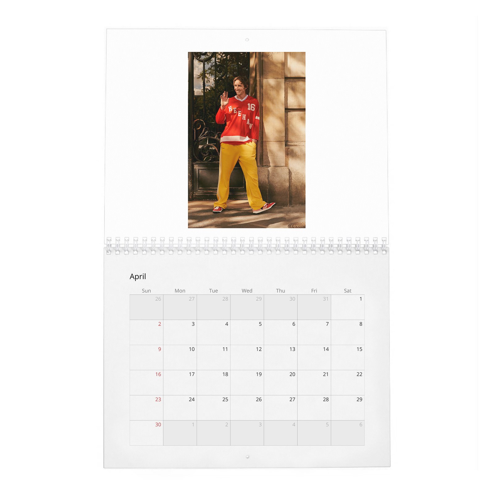 04 Lee Pace - Doesn't Owe You Anything 2027 Wall Calendar