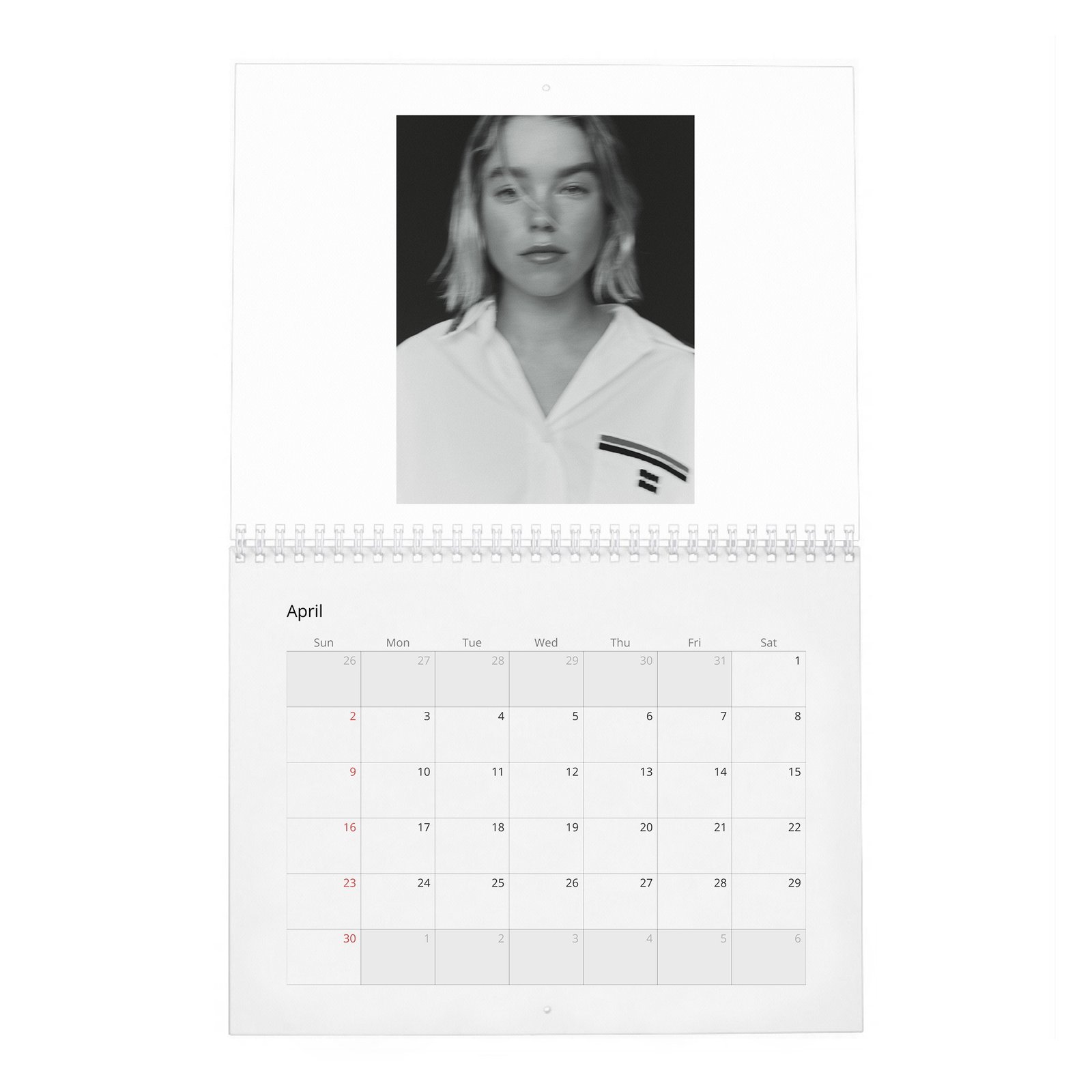04 Milly Alcock - All Eyes On You 2027 Wall Calendar