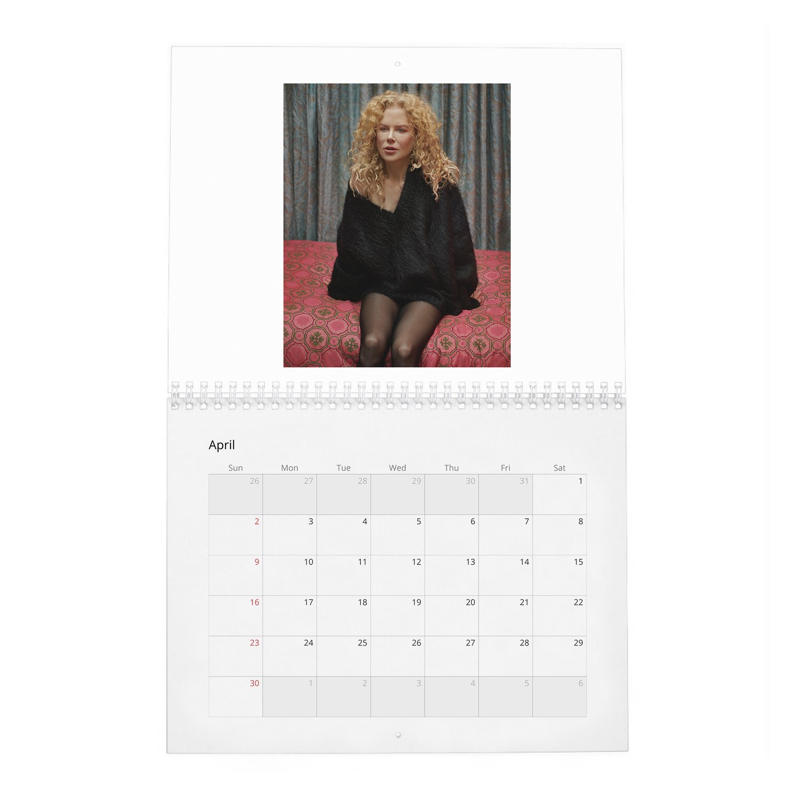 04 Nicole Kidman - The Golden Age Of 2027 Wall Calendar