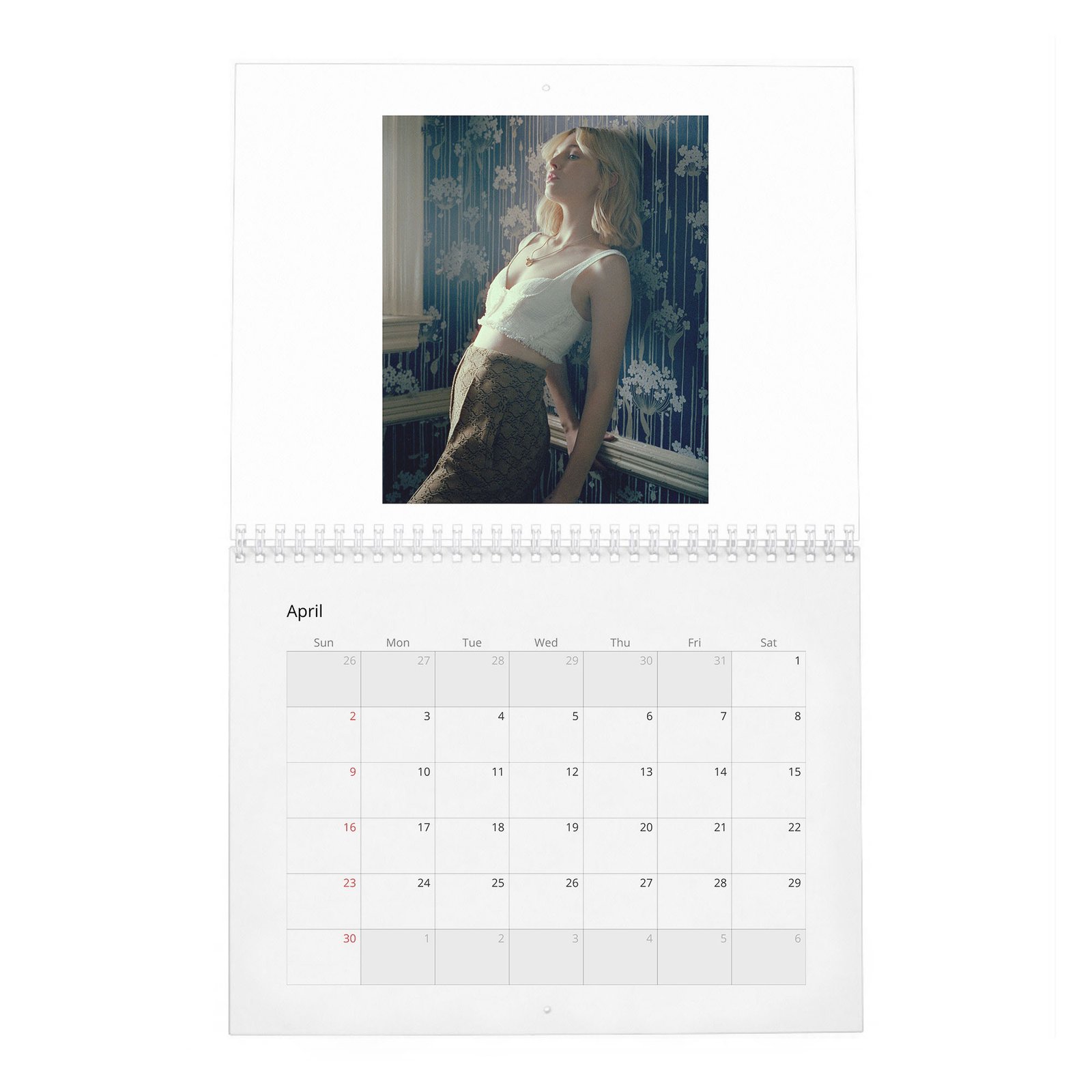 Odessa Young - The Quiet Heroine 2027 Wall Calendar