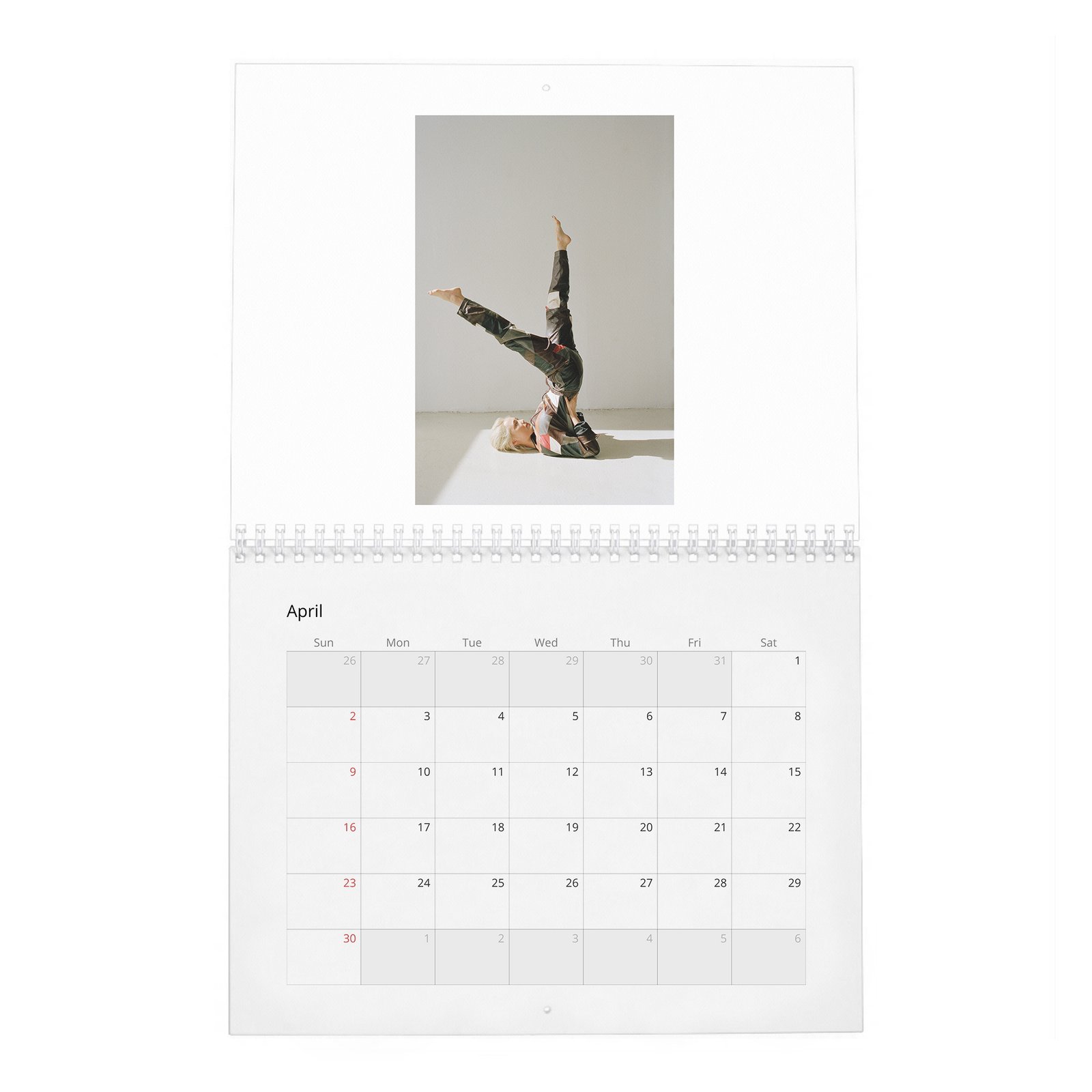 04 Pom Klementieff - Laterals 2027 Wall Calendar