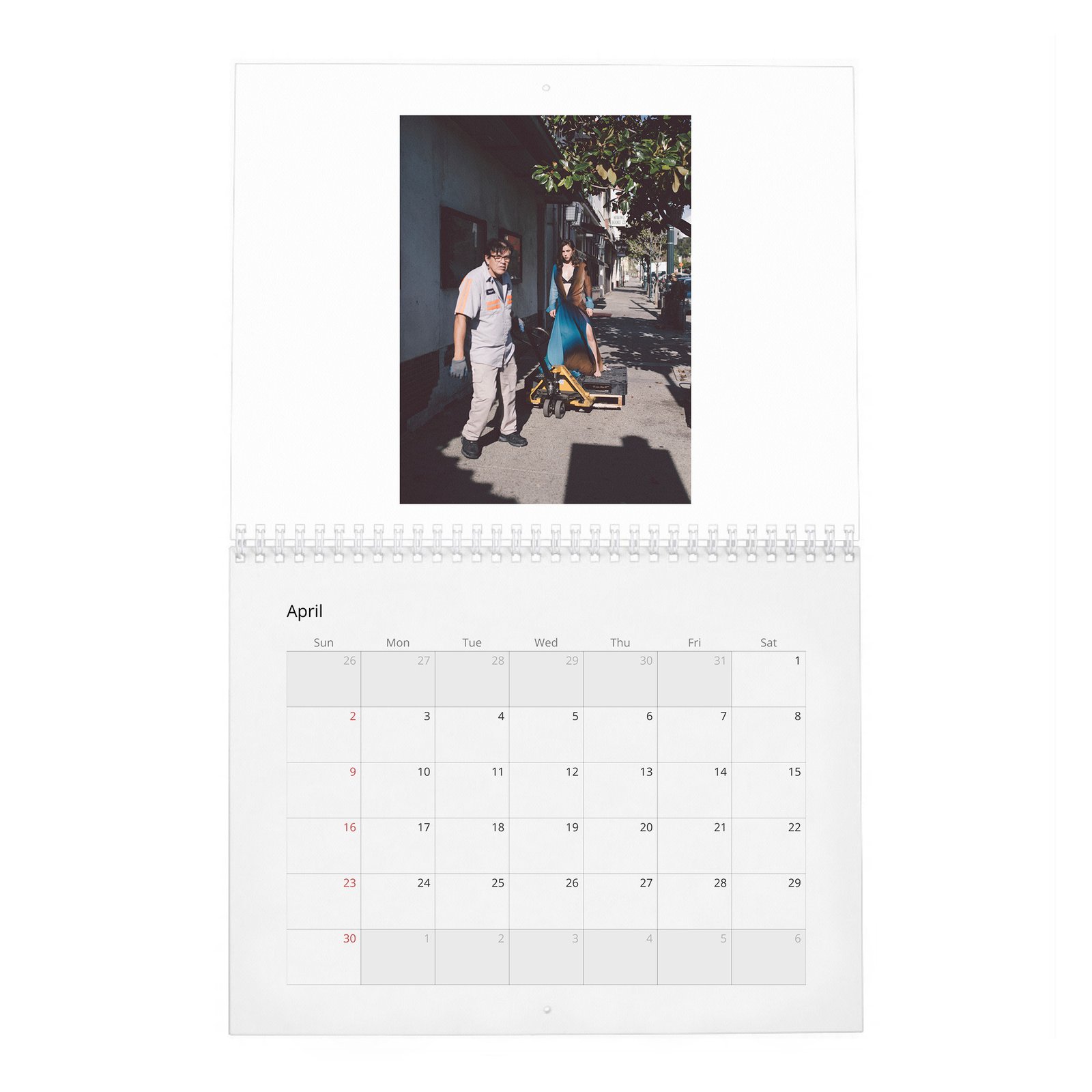 04 Rosa Salazar - A New Cherry Flavor 2027 Wall Calendar