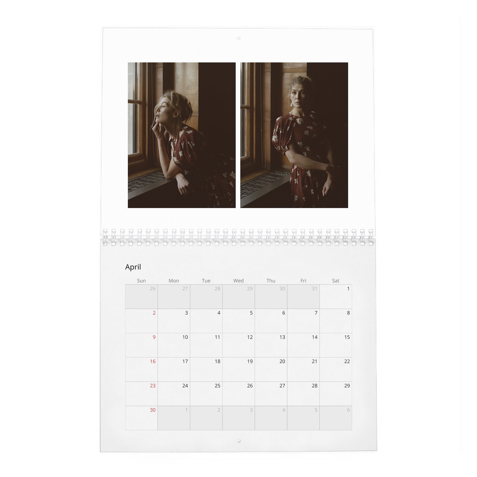 04 Rosamund Pike - Flaunt 2027 Wall Calendar