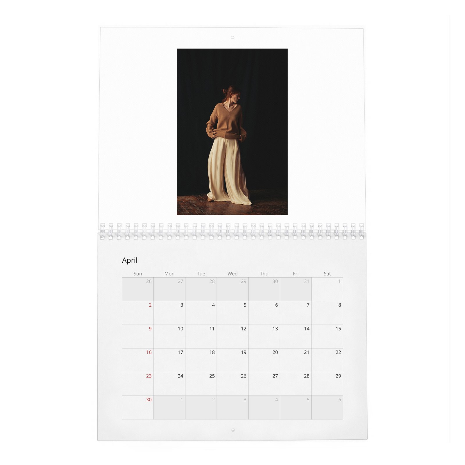 04 Rose Leslie - Out Of Her Confort Zone 2027 Wall Calendar
