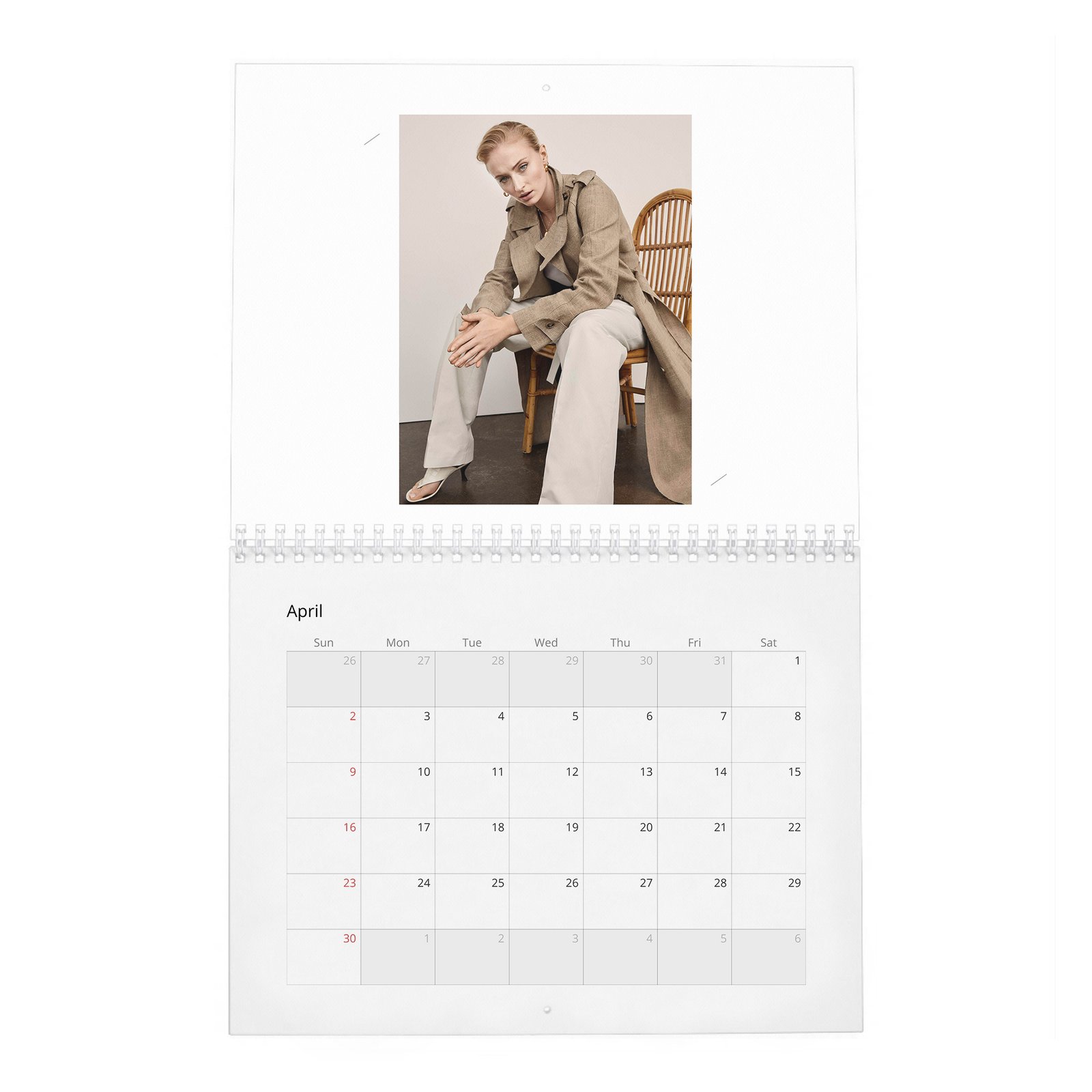 04 Sophie Turner - The North Star 2027 Wall Calendar