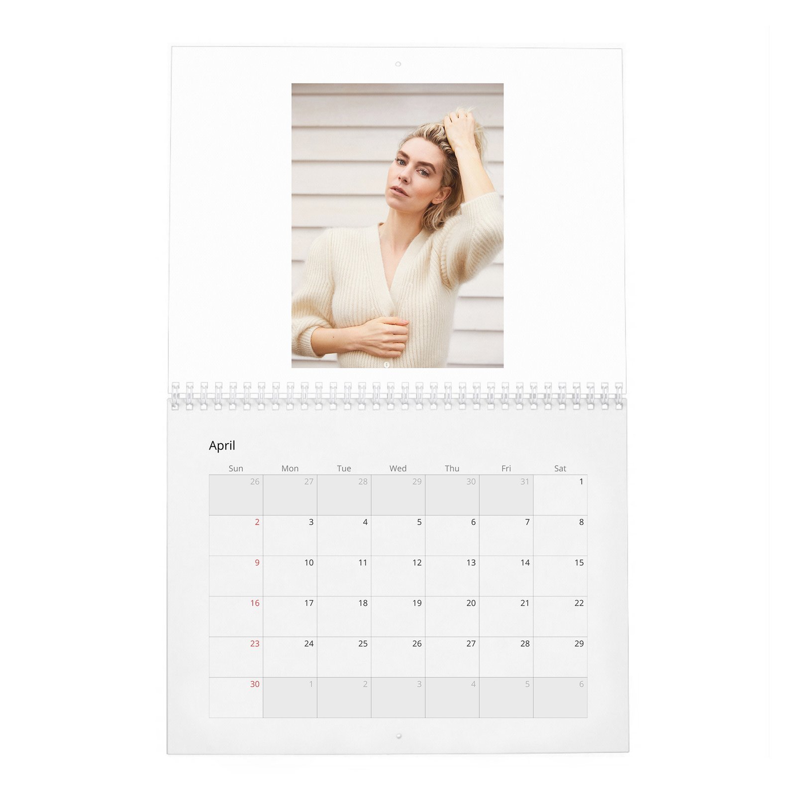 04 Vanessa Kirby - A New Light 2027 Wall Calendar