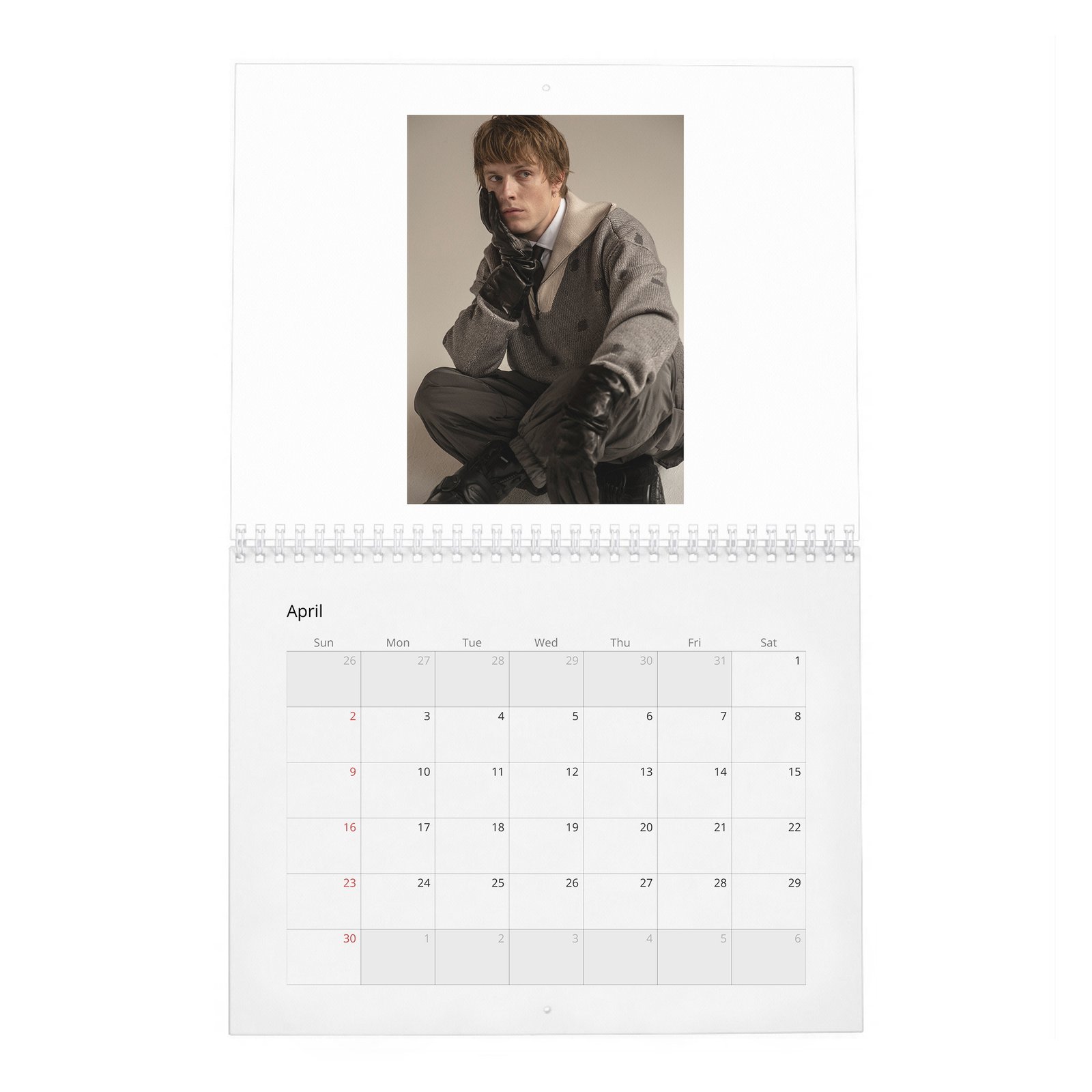 04 Louis Hofmann - In Conversation 2027 Wall Calendar