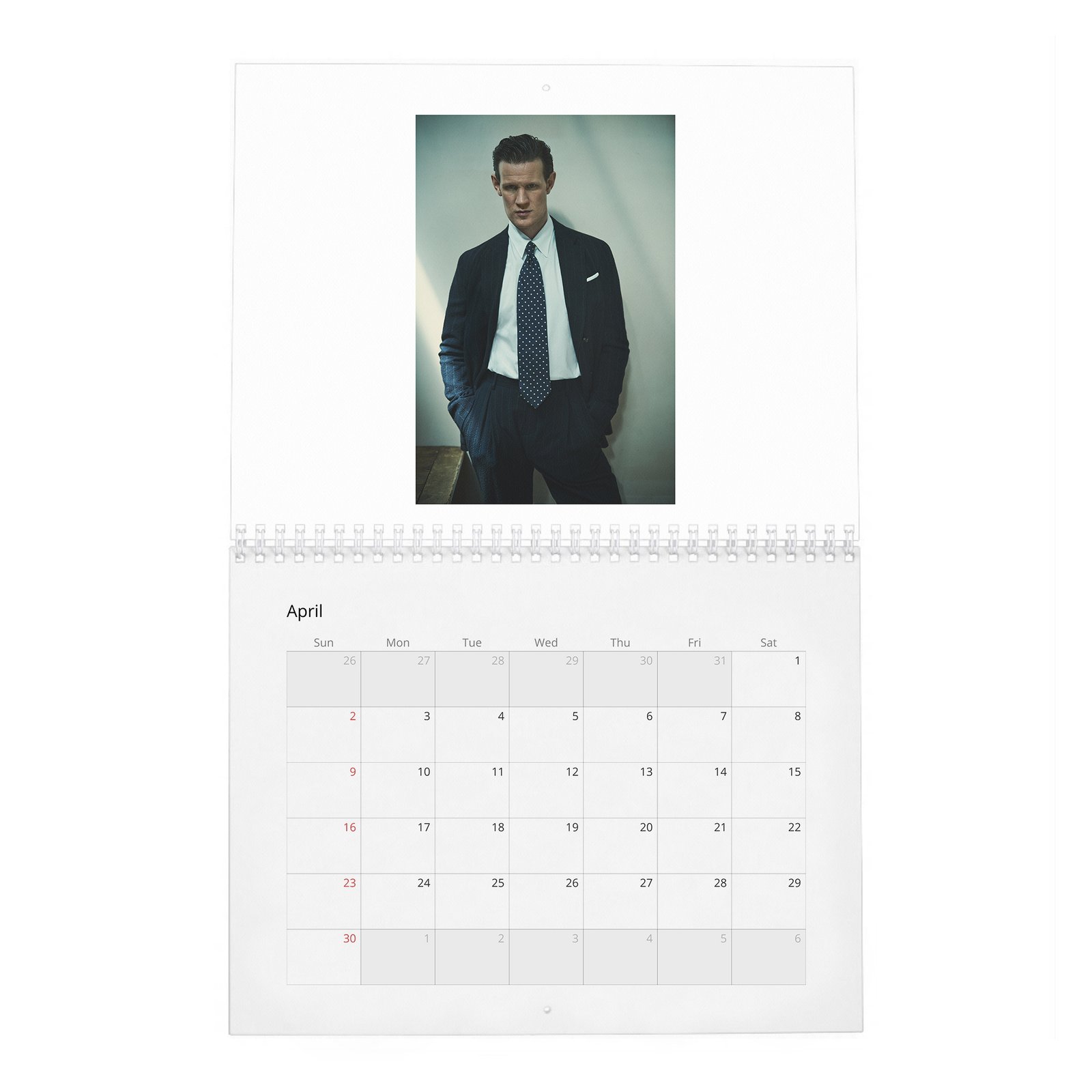 Matt Smith - Mr Smith Goes To Westeros 2027 Wall Calendar