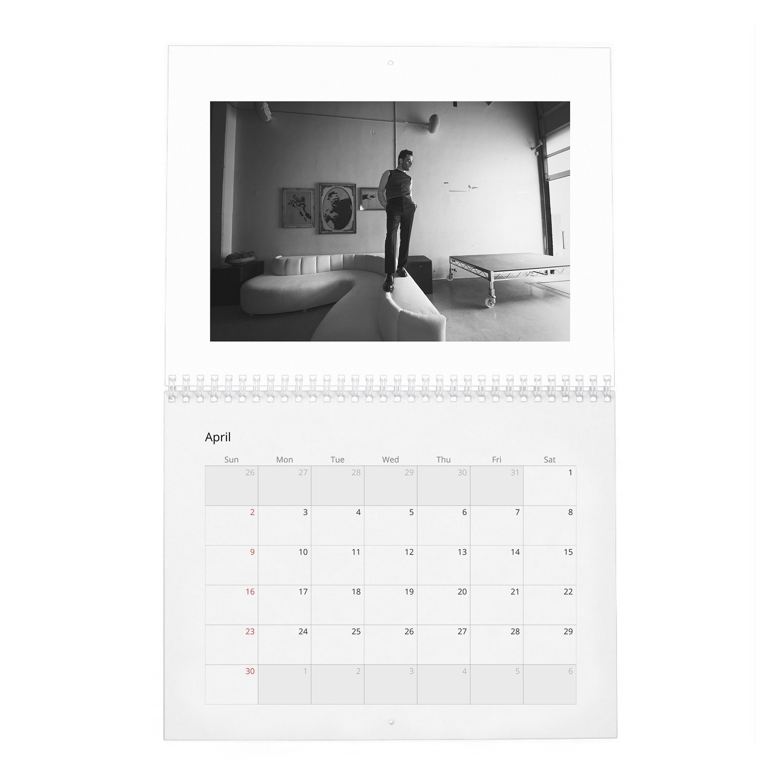 Rami Malek - No Matter What 2027 Wall Calendar
