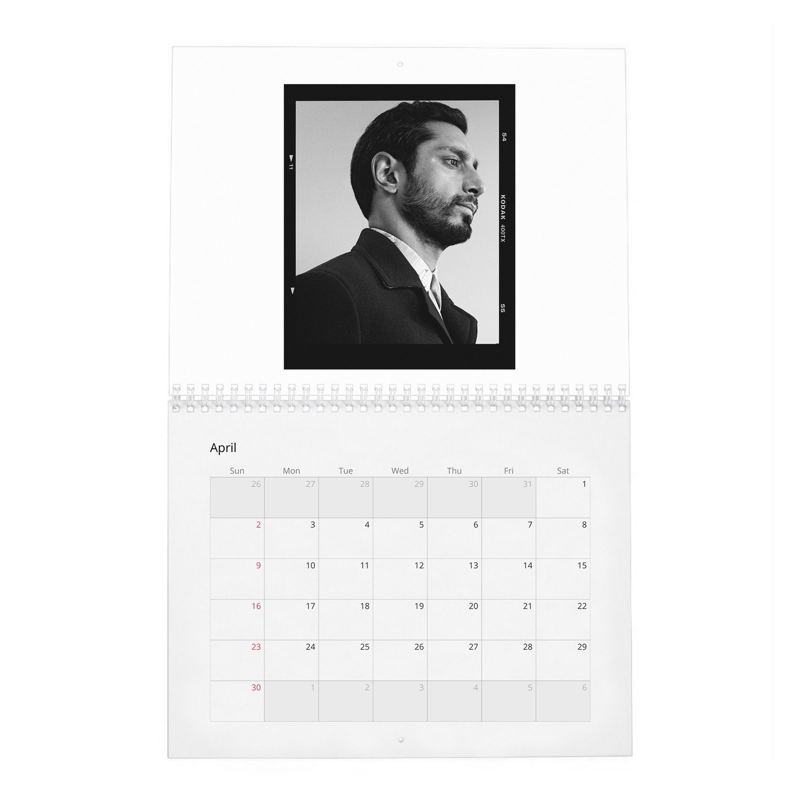 04 Riz Ahmed - Identity And Diversity 2027 Wall Calendar
