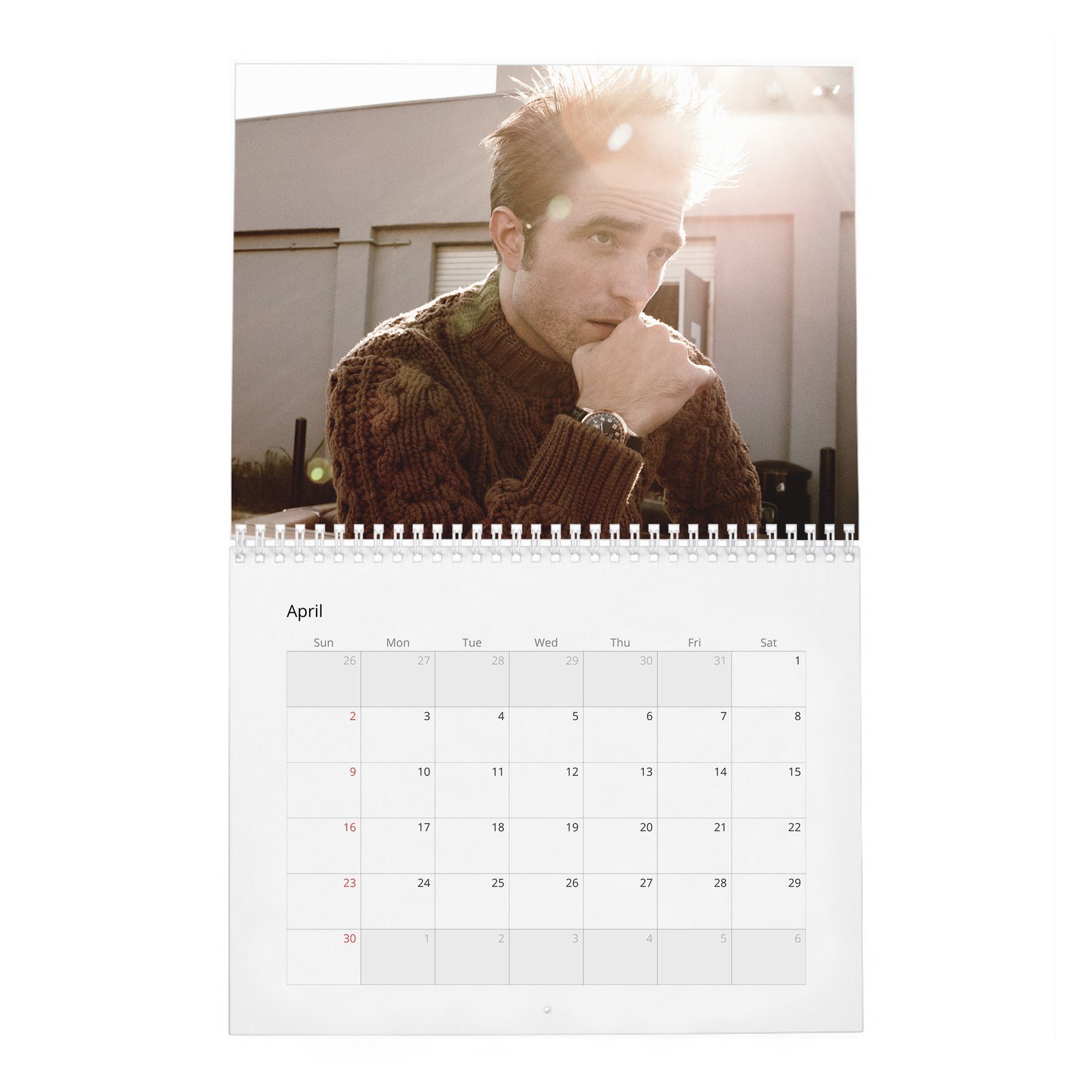 Robert Pattinson - The Second Coming Of 2027 Wall Calendar