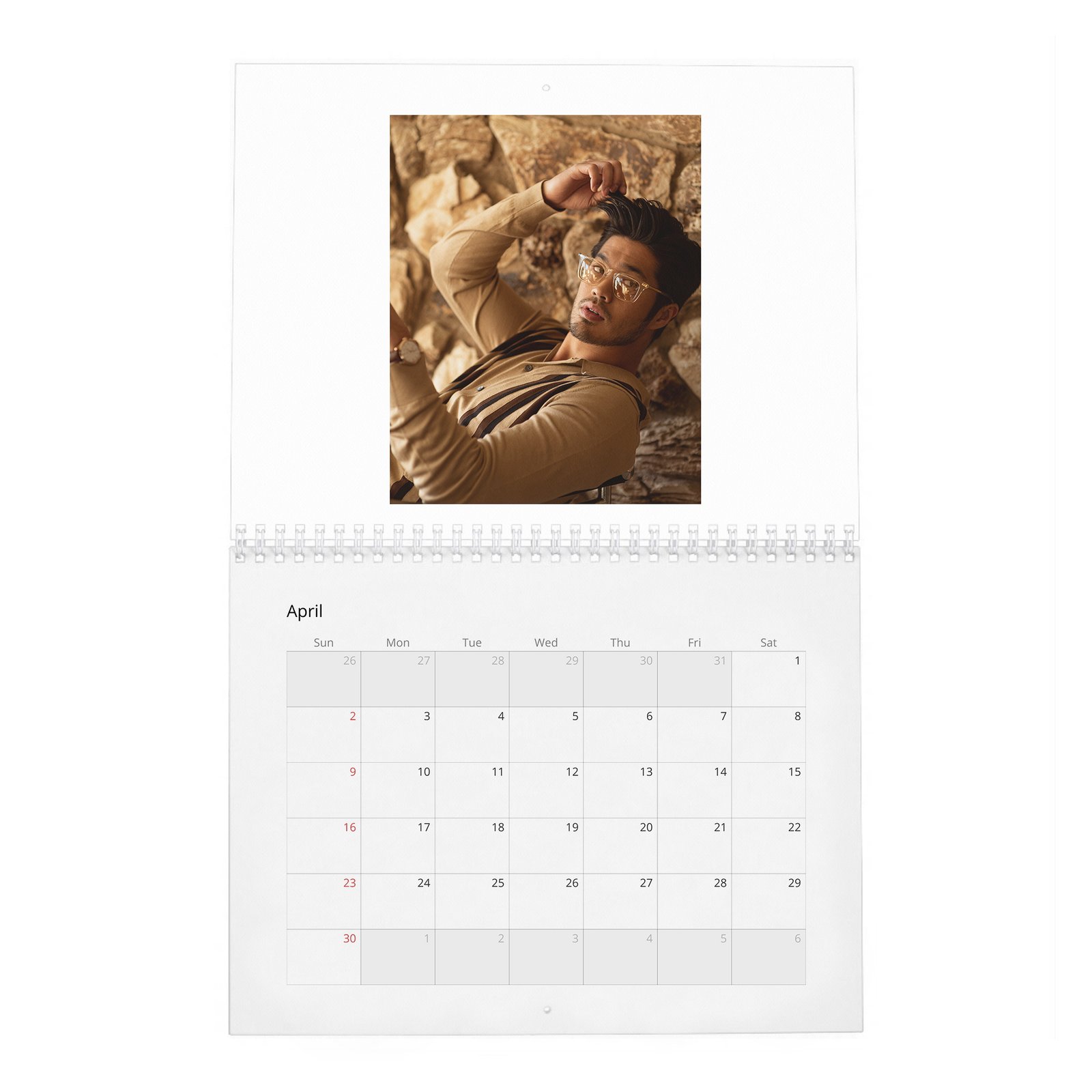 04 Ross Butler - Breaking Stereotypes 2027 Wall Calendar