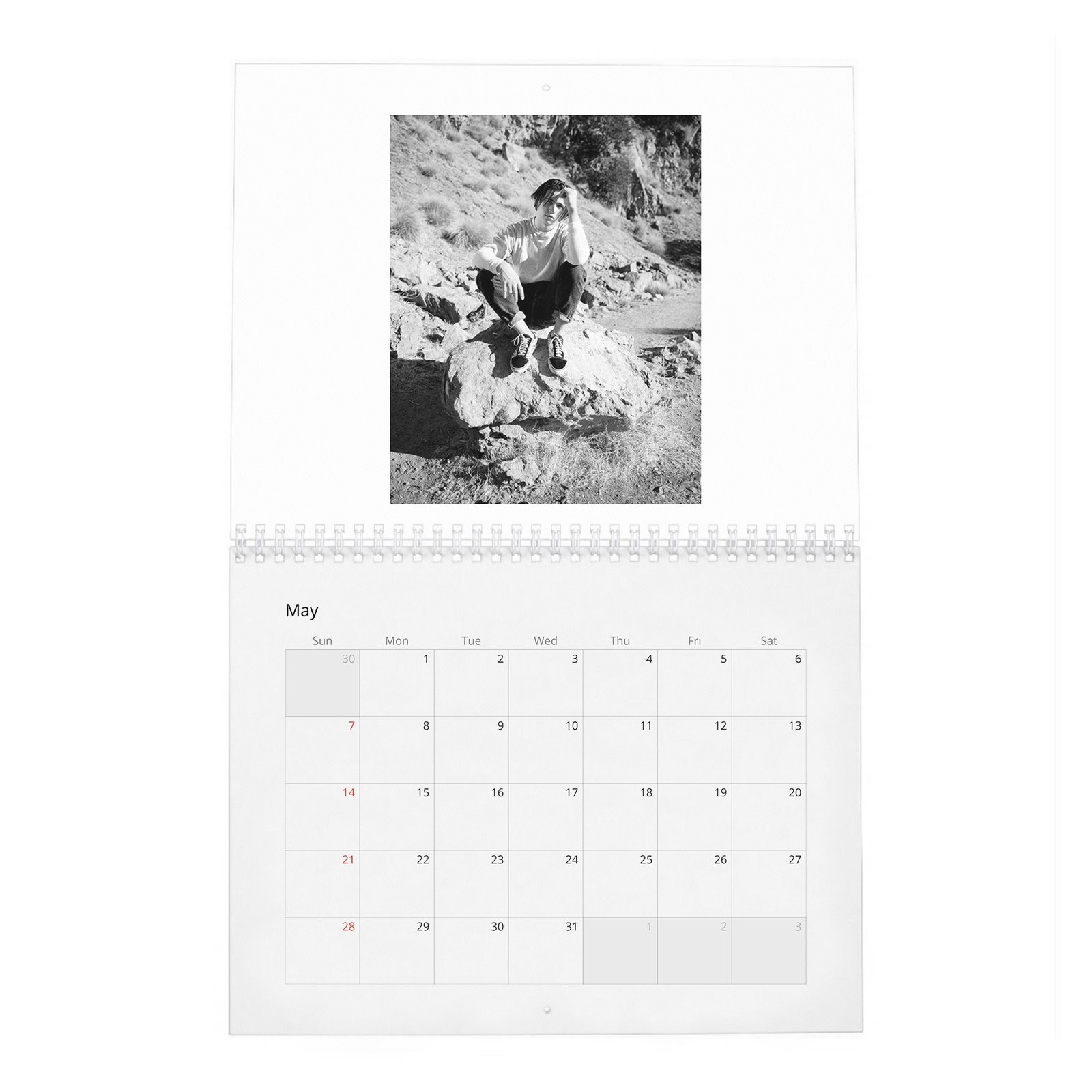 05 Tanner Buchanan - Go No Sen 2027 Wall Calendar