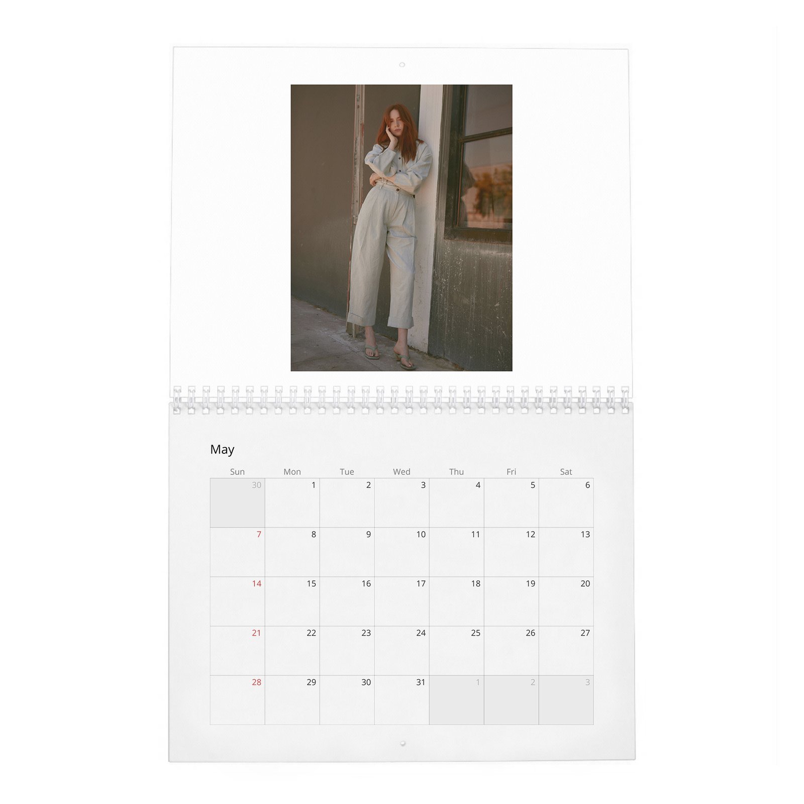 05 Karen Gillan - Comfortable Improvising 2027 Wall Calendar
