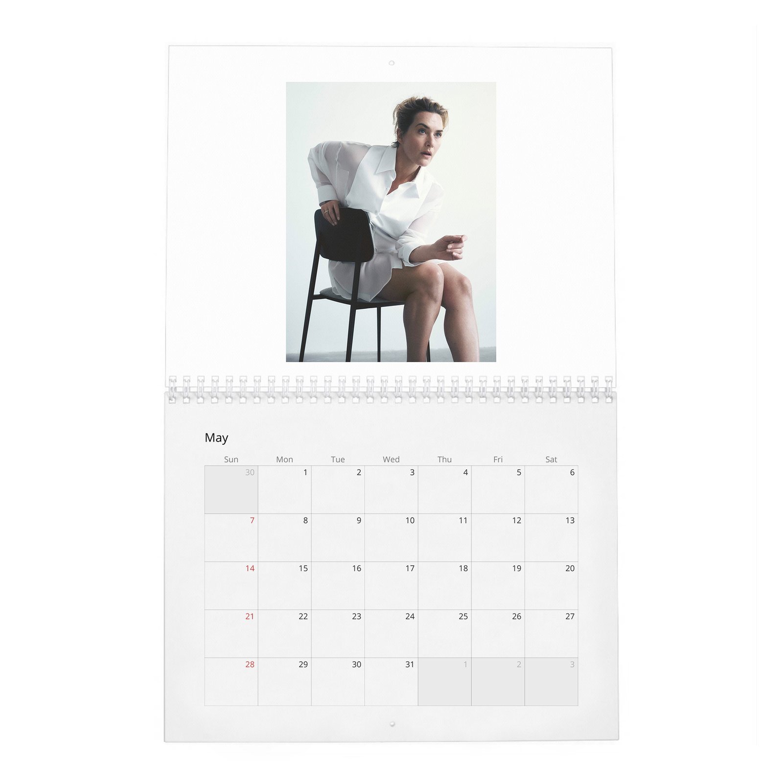 Kate Winslet - Star Power 2027 Wall Calendar