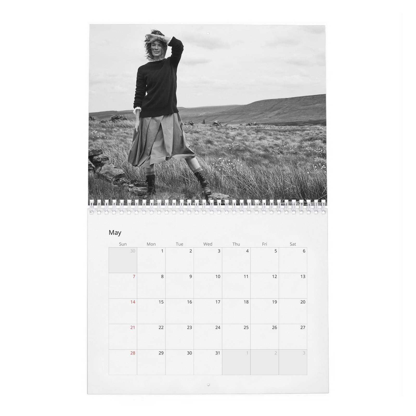 05 Lena Headey - Last Woman Stnading 2027 Wall Calendar