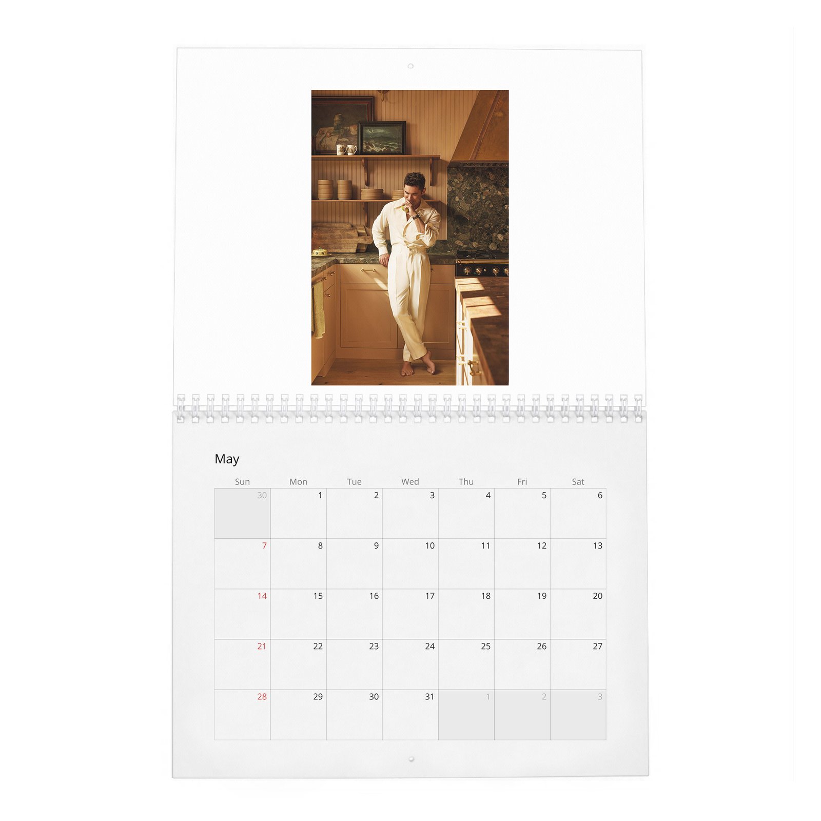 05 Zac Efron - The Ringmaster 2027 Wall Calendar