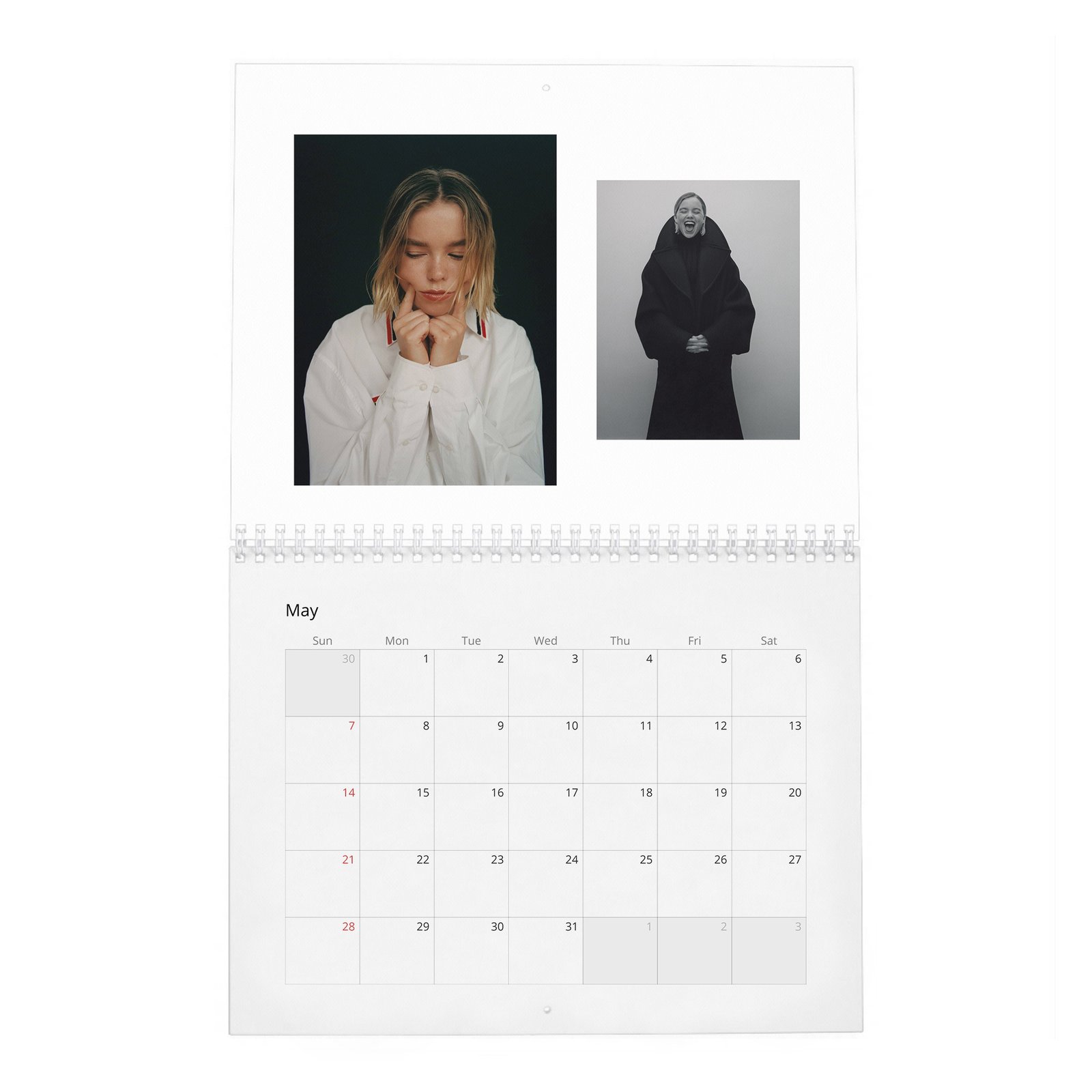 05 Milly Alcock - All Eyes On You 2027 Wall Calendar