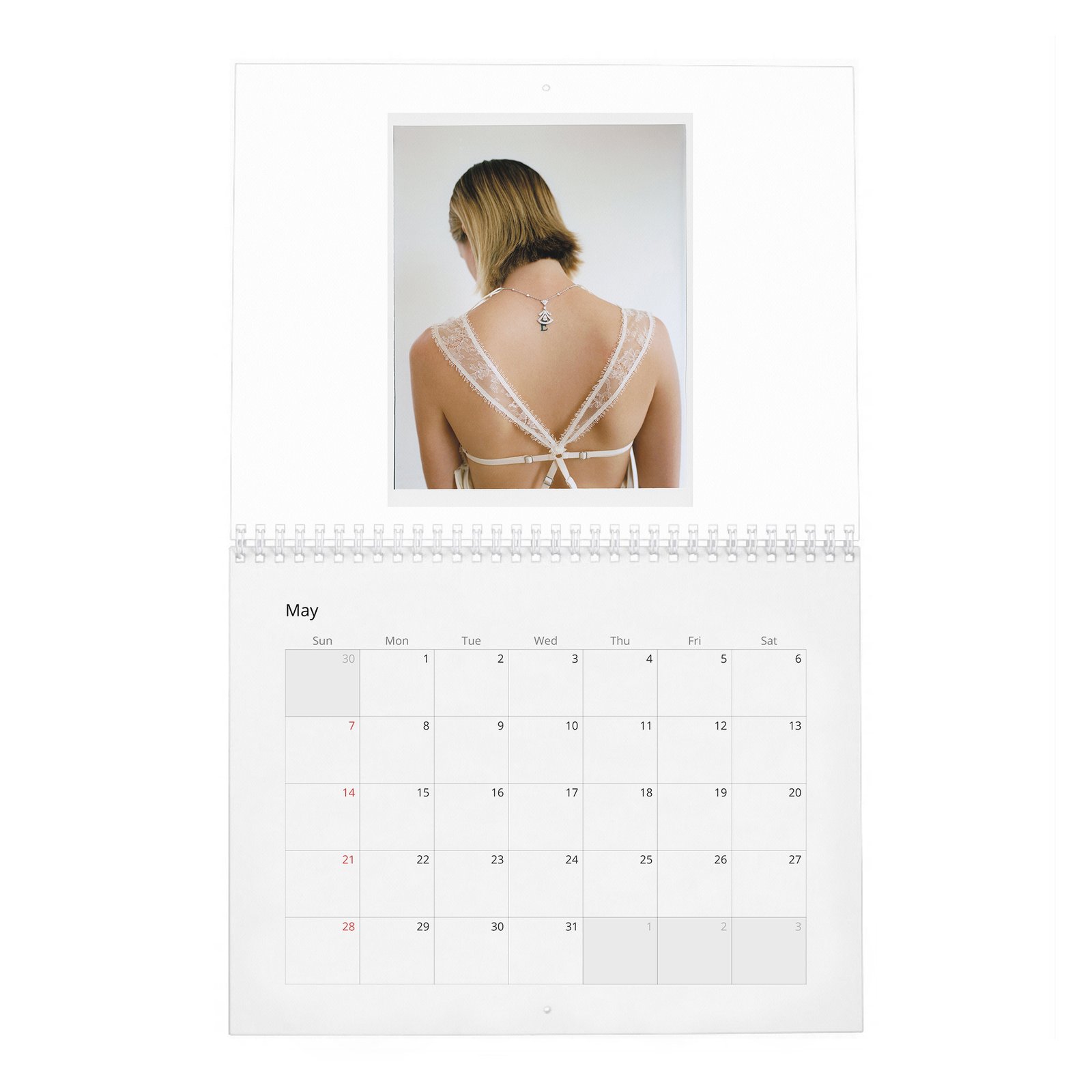 05 Milly Alcock - Flaunt 2027 Wall Calendar