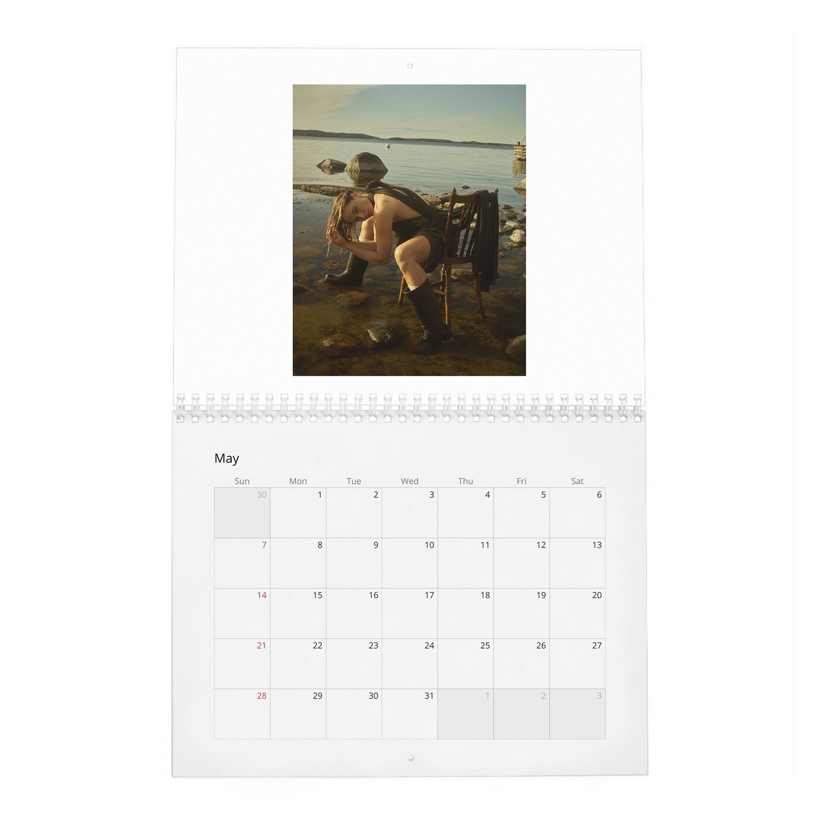 05 Rebecca Ferguson - Personal Vices and Swedish Roots 2027 Wall Calendar