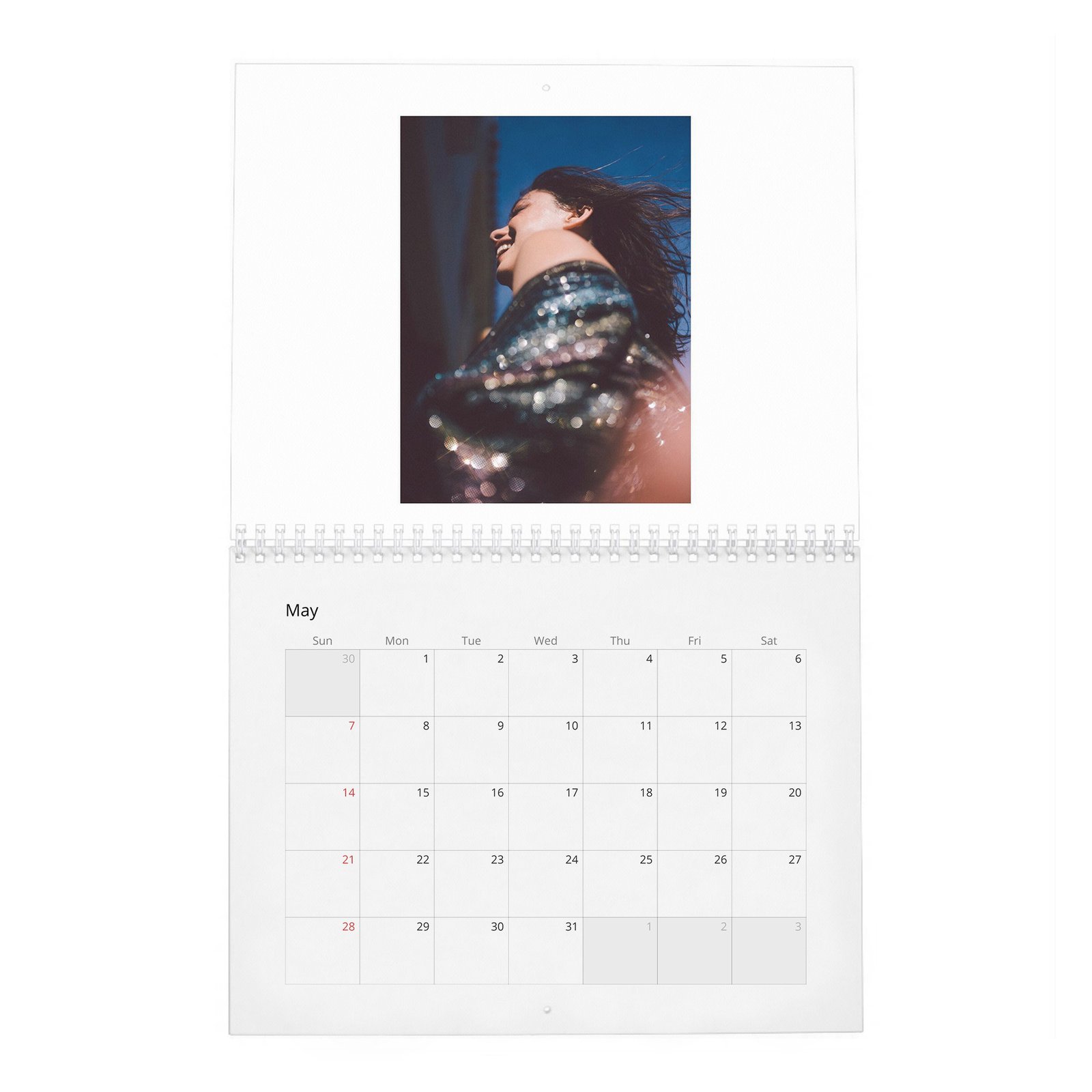 05 Rosa Salazar - A New Cherry Flavor 2027 Wall Calendar