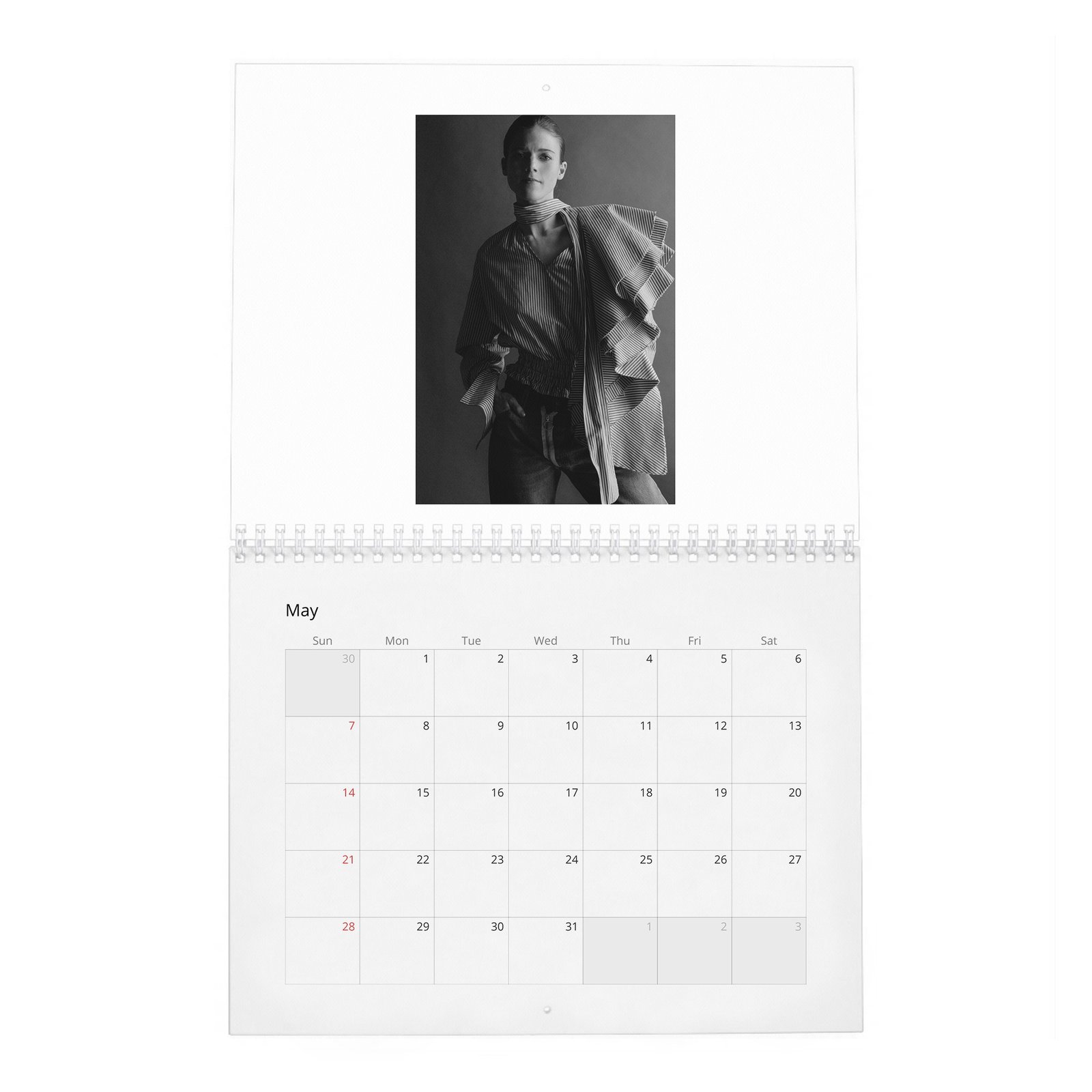 05 Rose Leslie - Out Of Her Confort Zone 2027 Wall Calendar