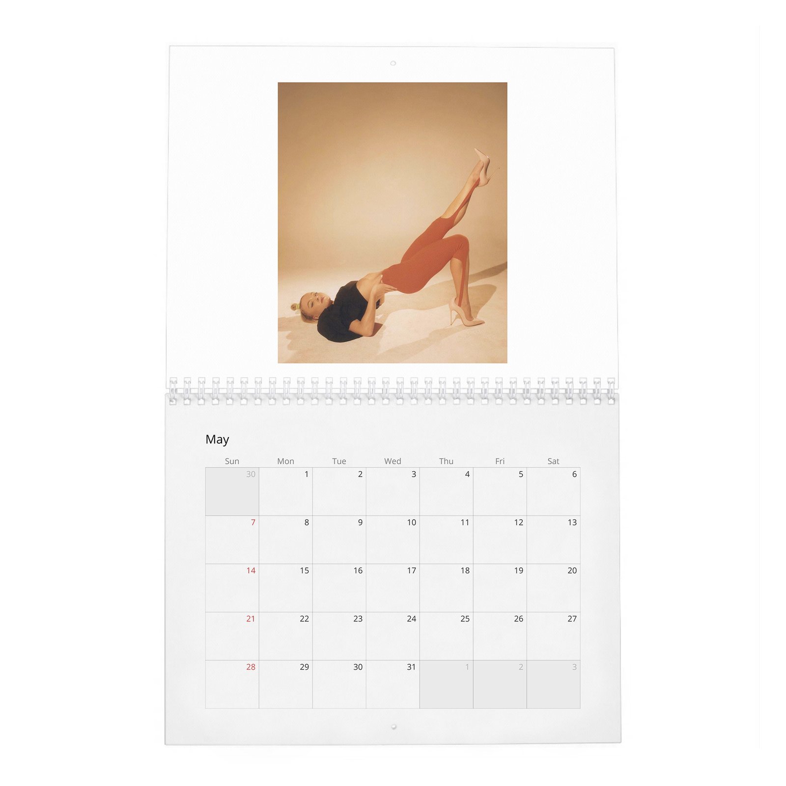 05 Sydney Sweeney - Content 2027 Wall Calendar