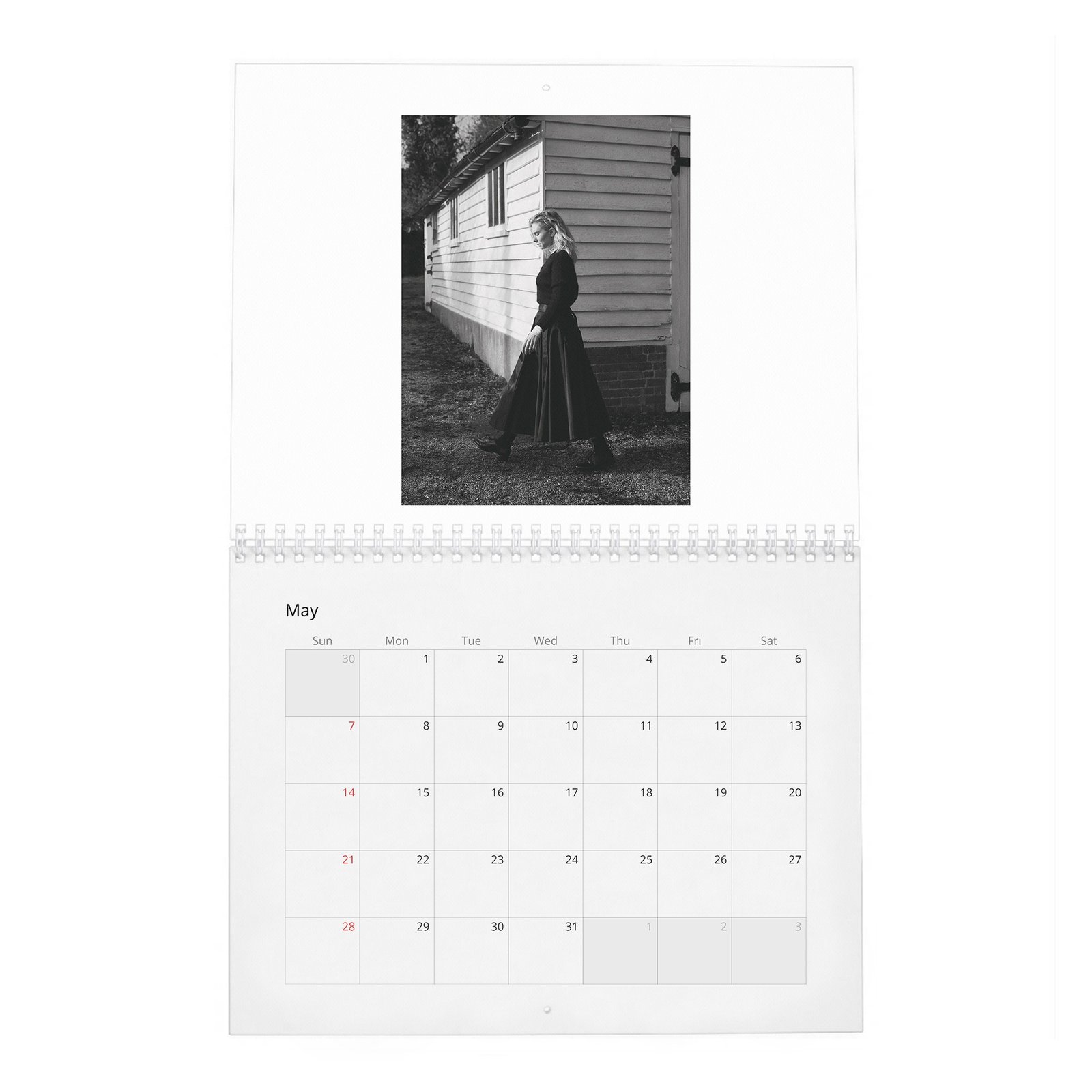 05 Vanessa Kirby - A New Light 2027 Wall Calendar