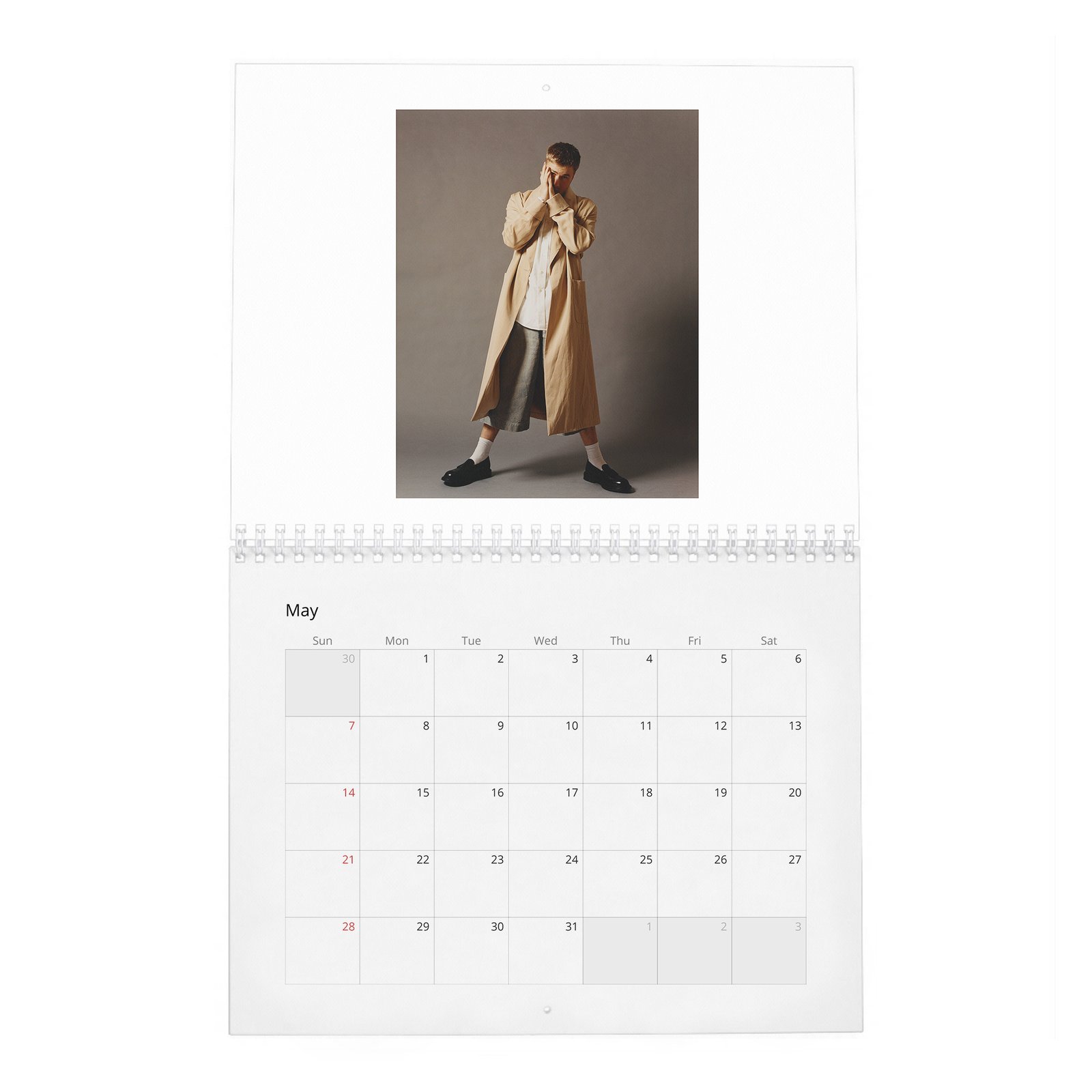 Ed Mc Vey - Content 2027 Wall Calendar