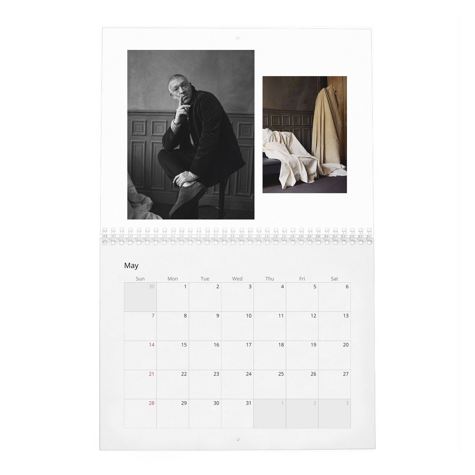 05 Vincent Cassel - Mr. Vincent Cassel 2027 Wall Calendar