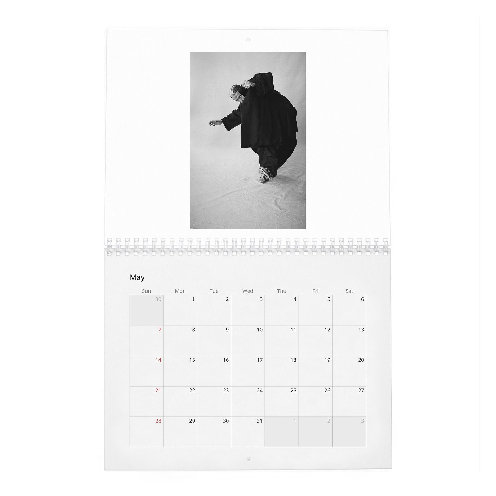 05 Mads Mikkelsen - Good Bad 2027 Wall Calendar
