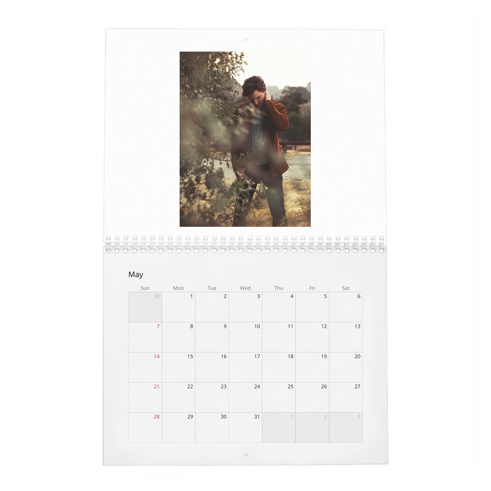 Matt Bomer - Let's Hear It For The Boys 2027 Wall Calendar