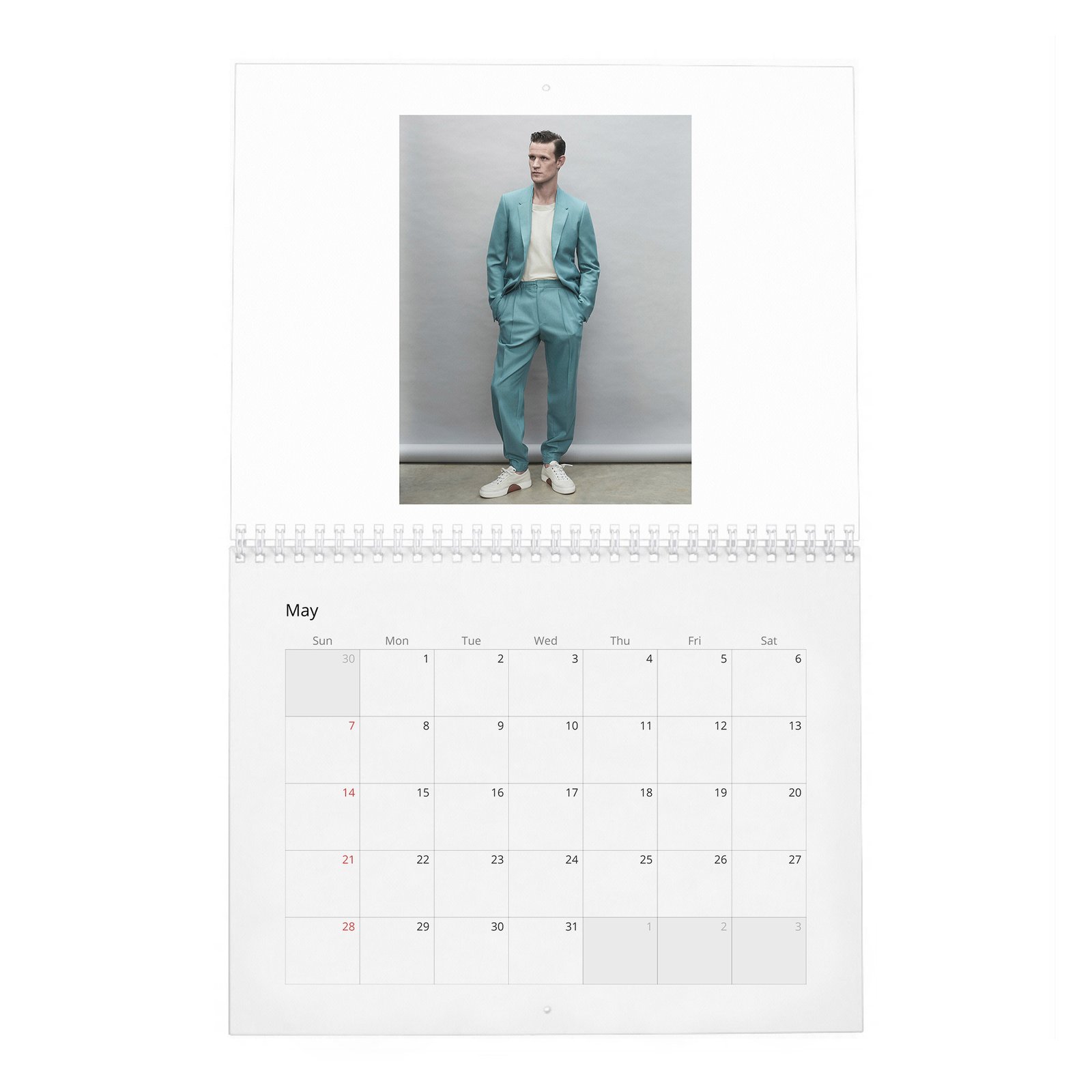 Matt Smith - Zoo 2027 Wall Calendar