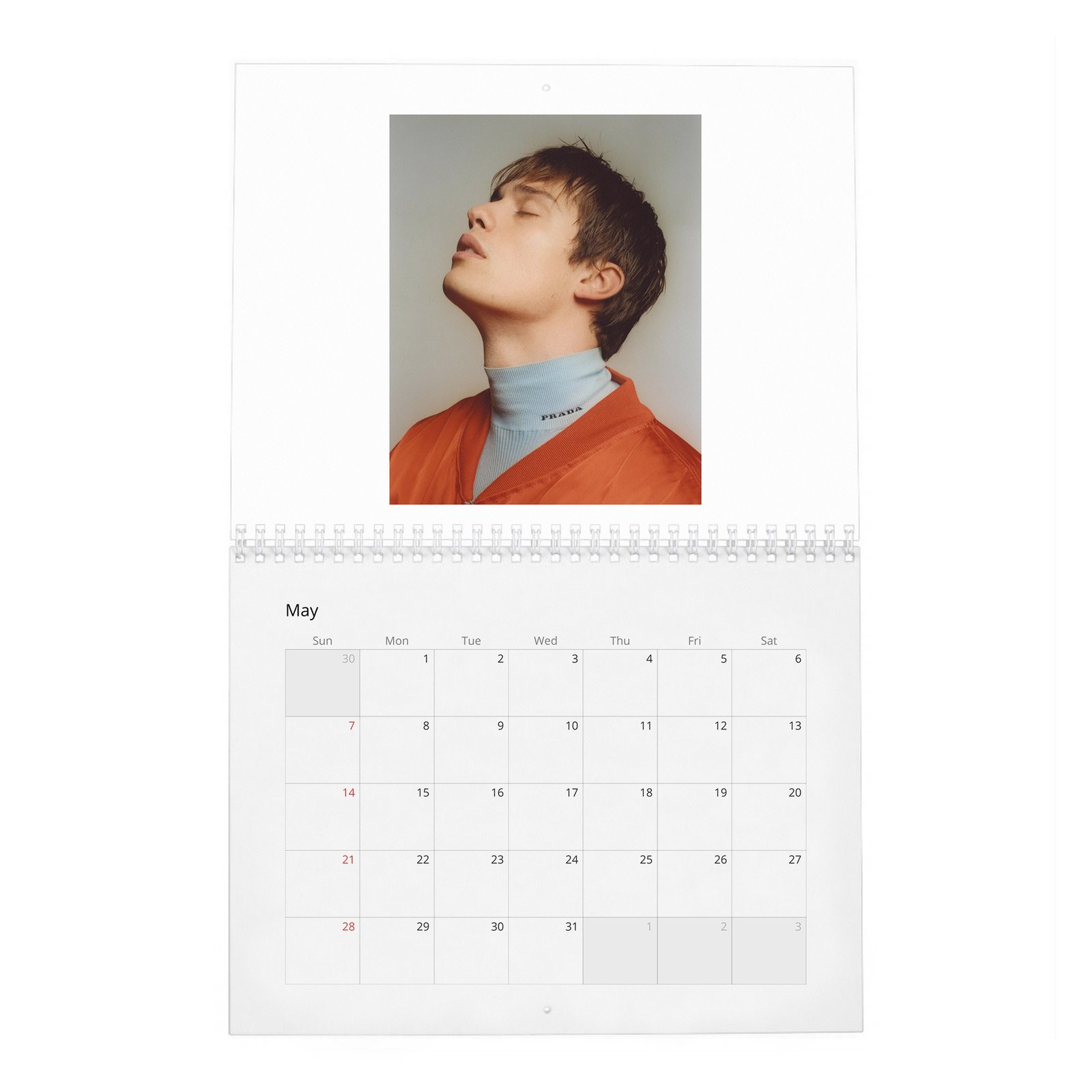 05 Nicholas Galitzine - In Conversation 2027 Wall Calendar