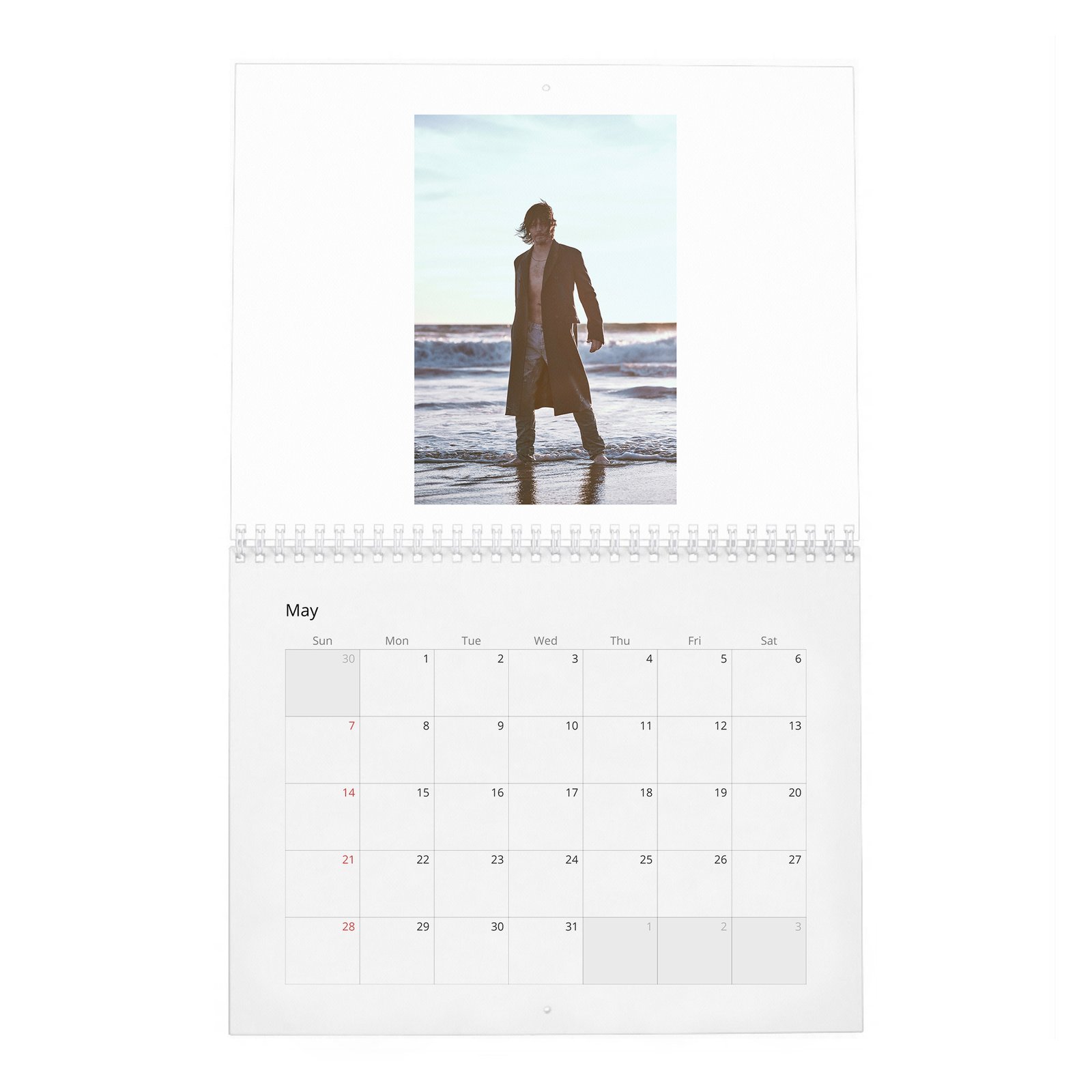 Norman Reedus - Flaunt Vol.2 2027 Wall Calendar