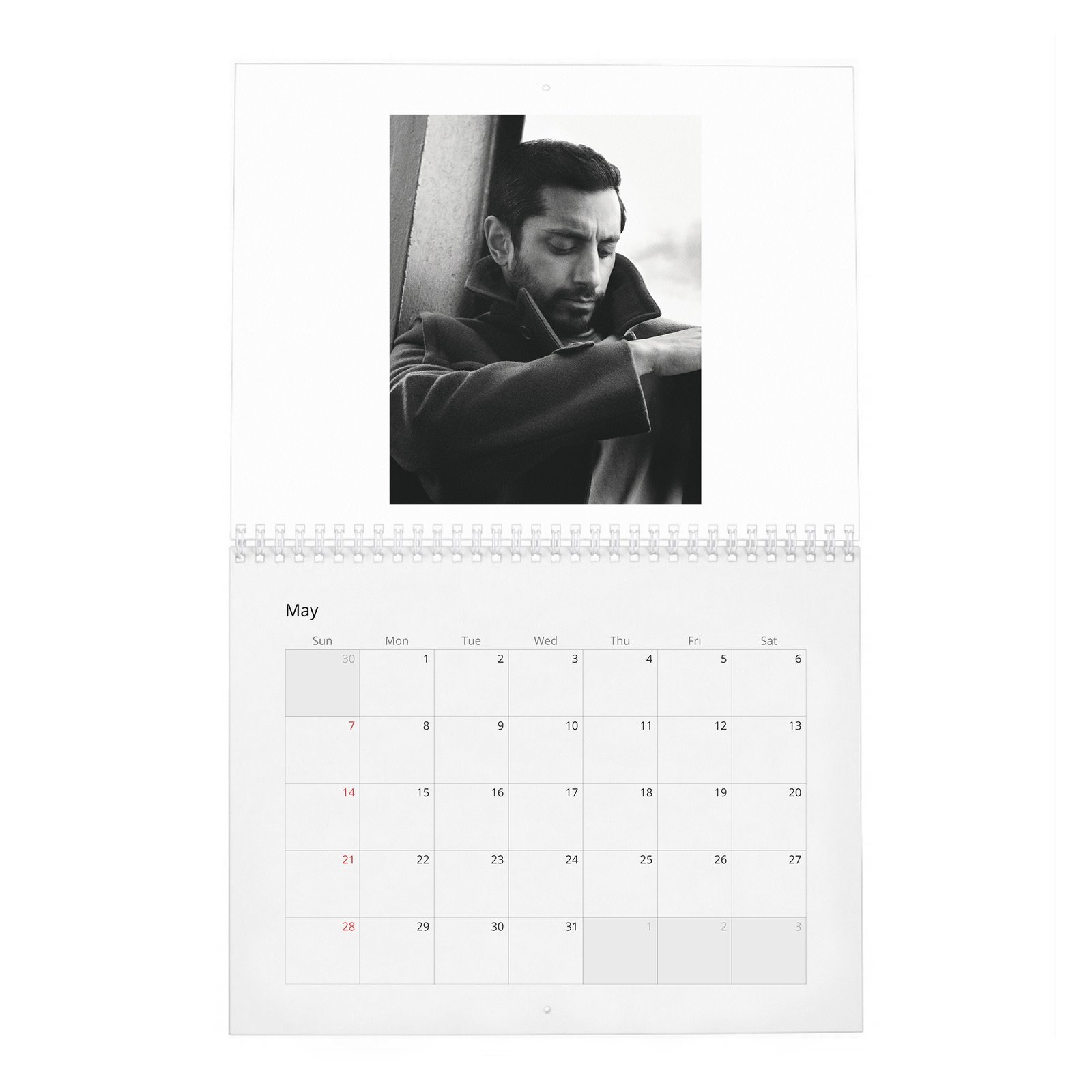 05 Riz Ahmed - Identity And Diversity 2027 Wall Calendar
