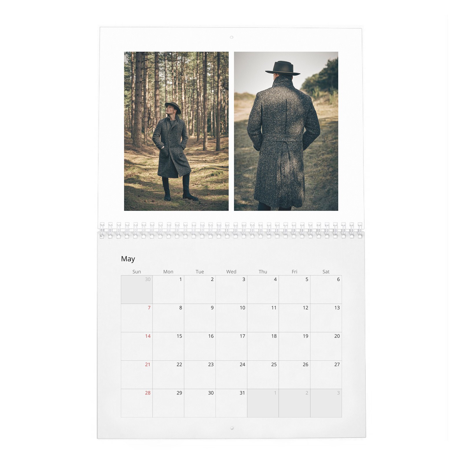 05 Sam Claflin - On The Spot 2027 Wall Calendar
