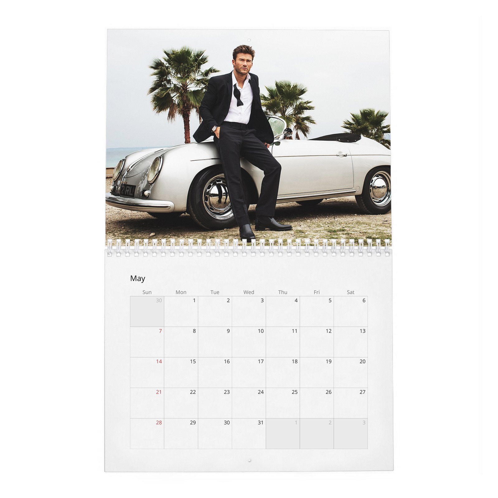 Scott Eastwood - The Son Will Rise 2027 Wall Calendar