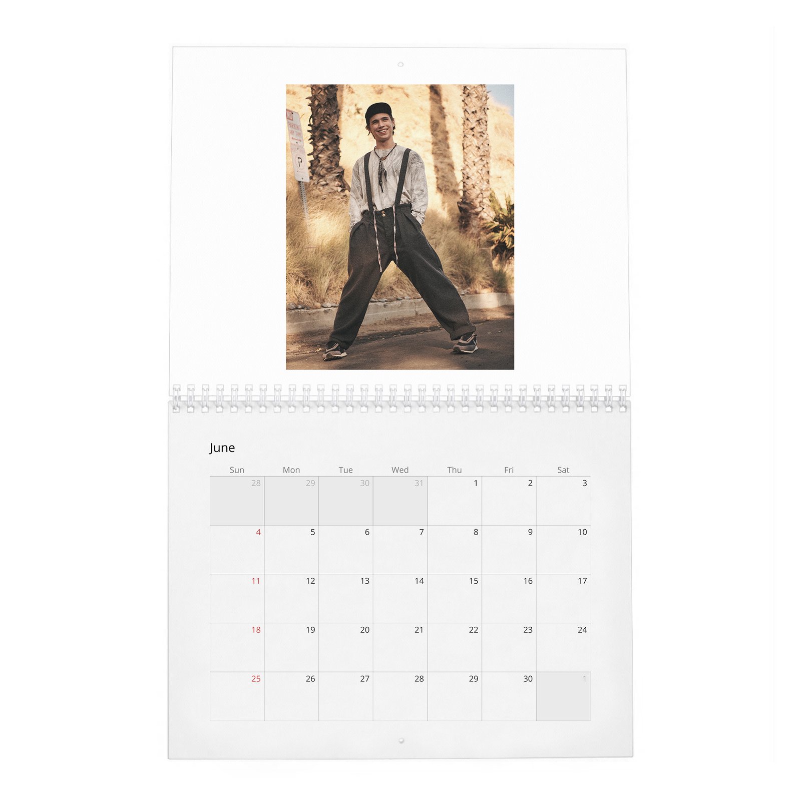 06 Tanner Buchanan - Go No Sen 2027 Wall Calendar