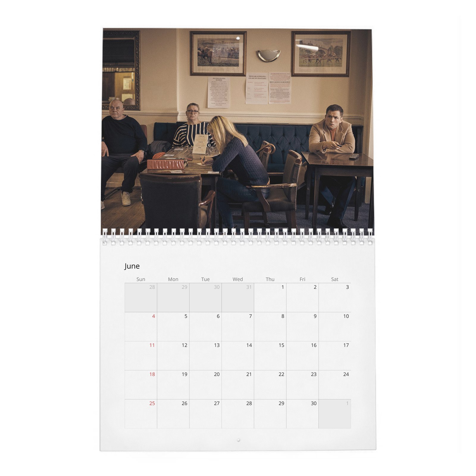 Taron Egerton - My Name Is 2027 Wall Calendar