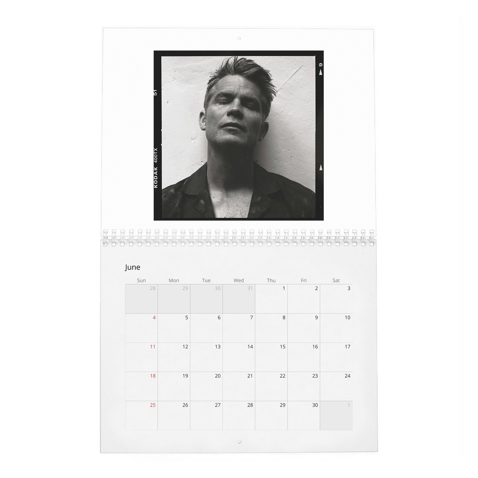 Timothy Olyphant - Rogue 2027 Wall Calendar